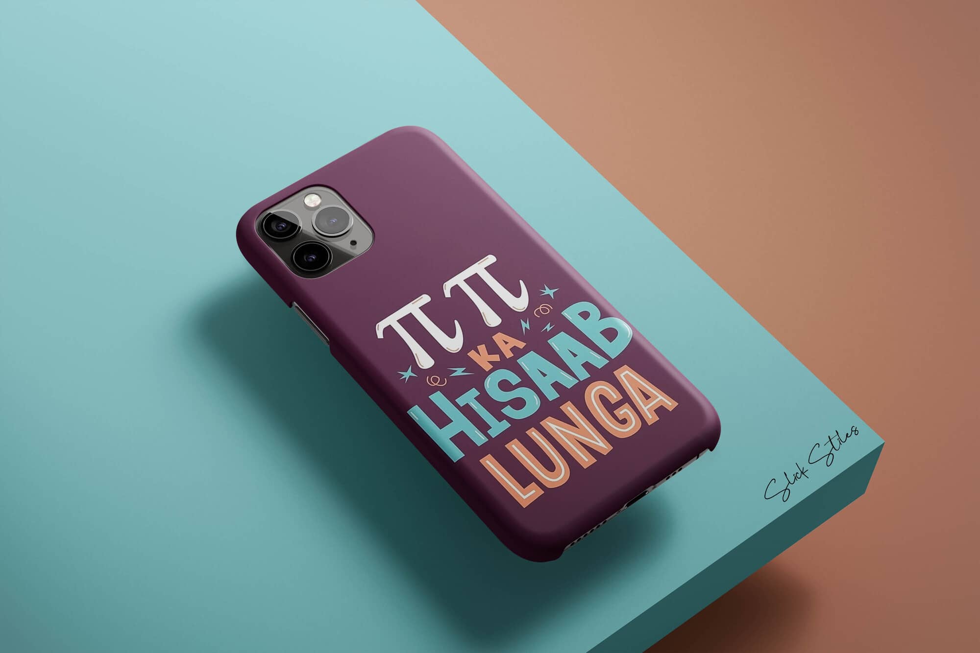 Pi Pi Ka Hisab Phone Case - Slick Stiles