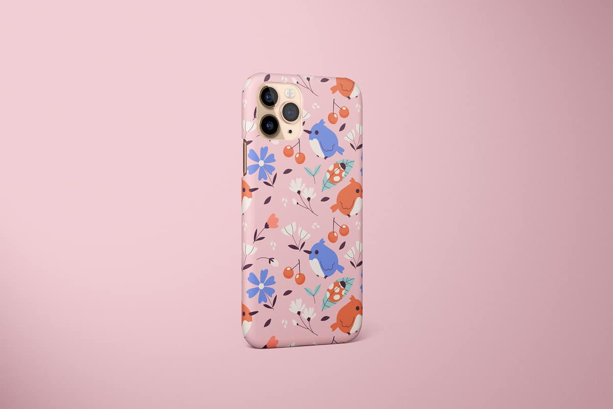 Birds Pattern Phone Case