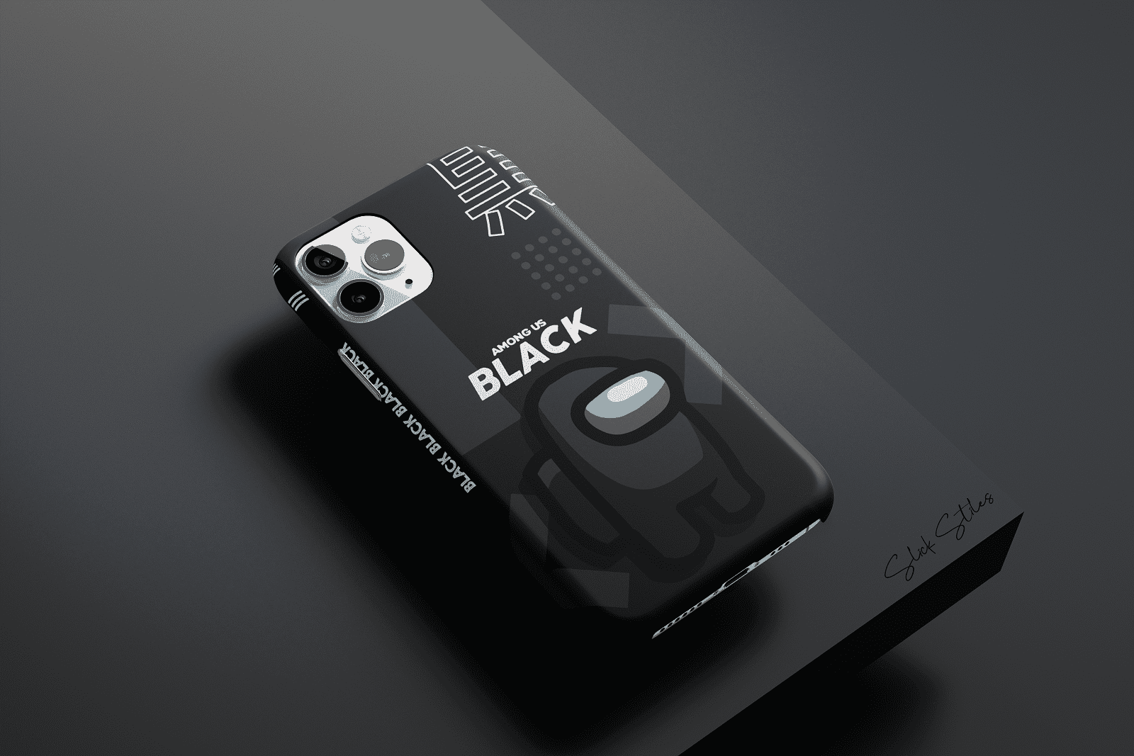 Black Imposter Phone Case