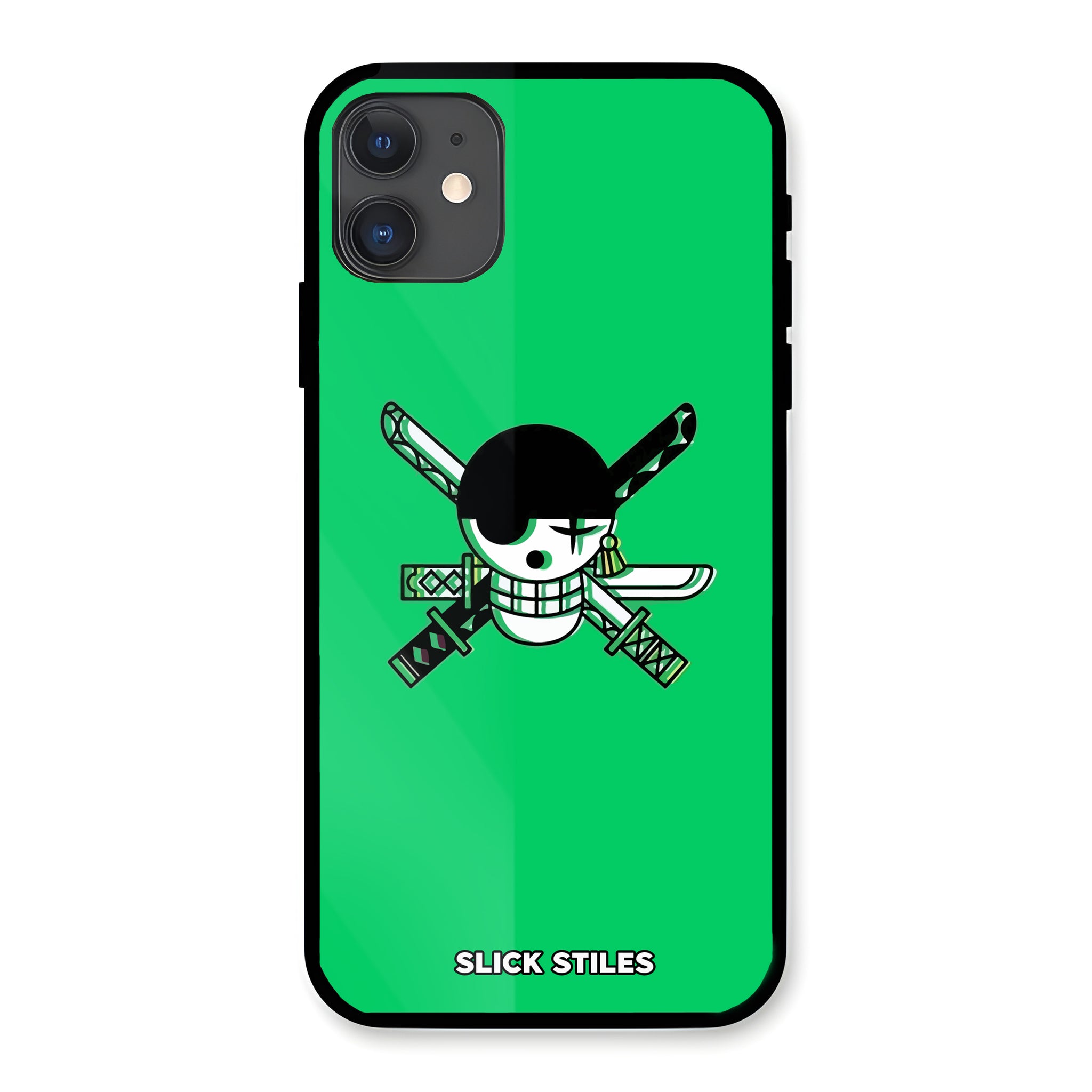 Green Pirate Glass Case