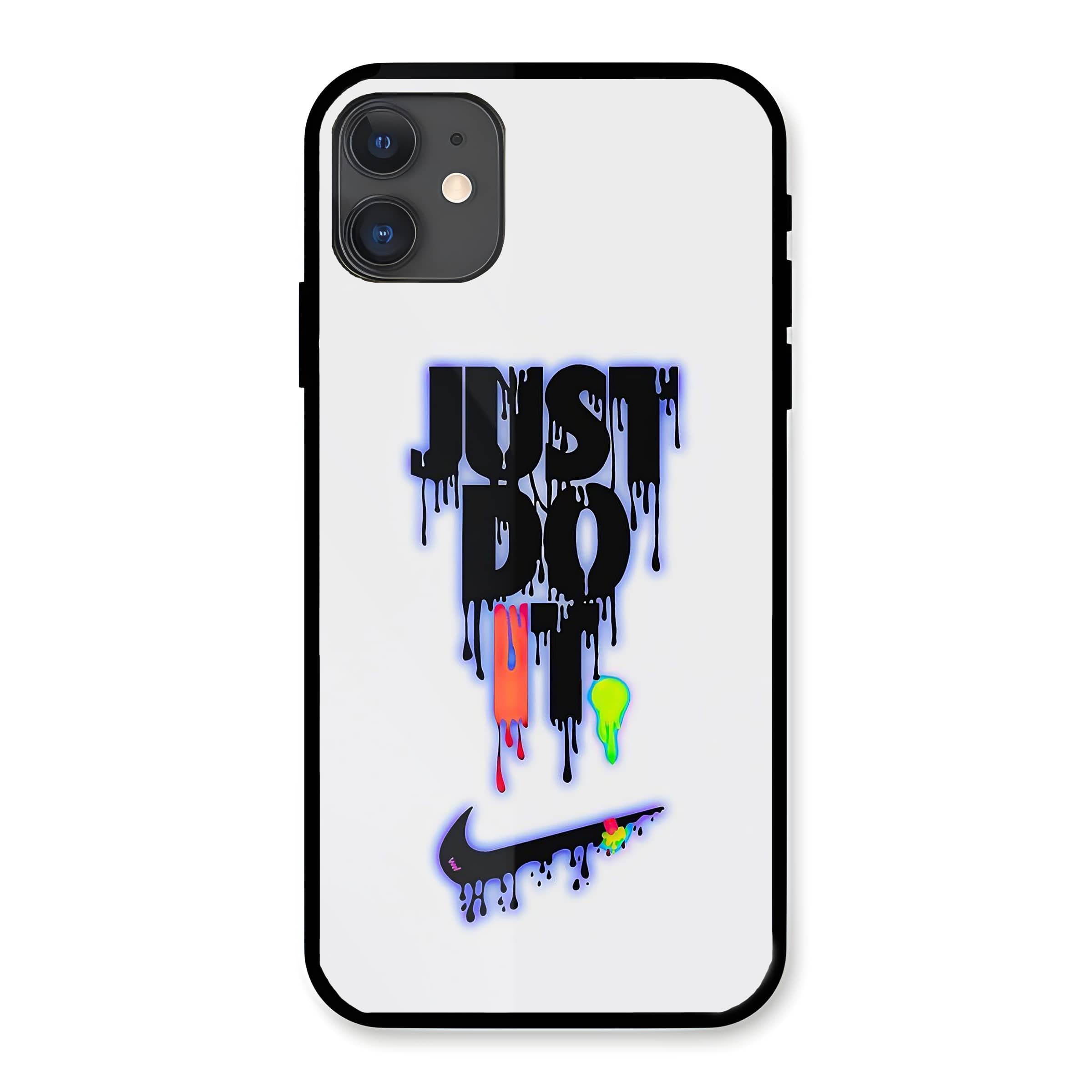 Just Do It Glass Case