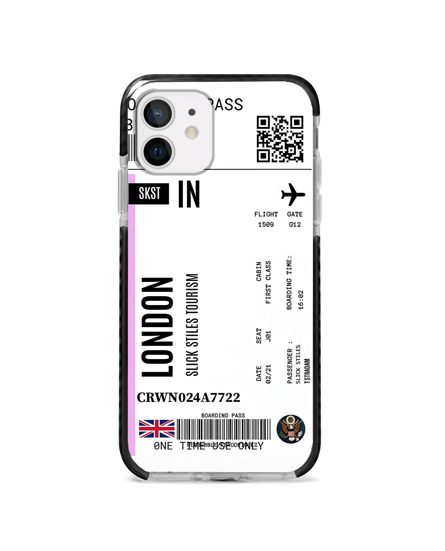 Ticket Custom Stride Case