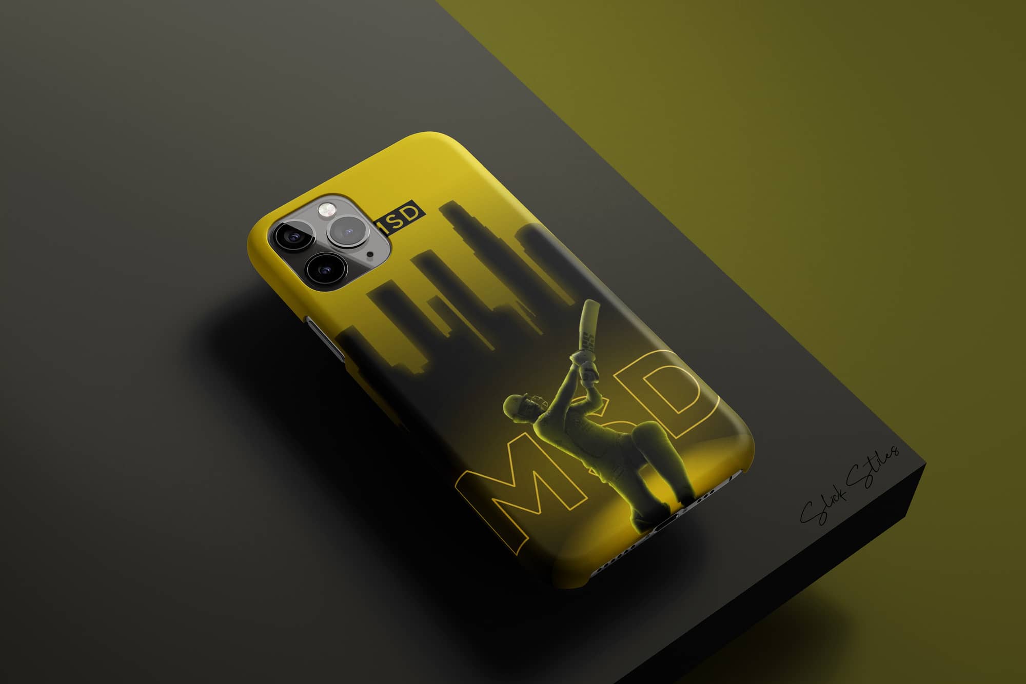 MSD Black n Yellow Phone Case