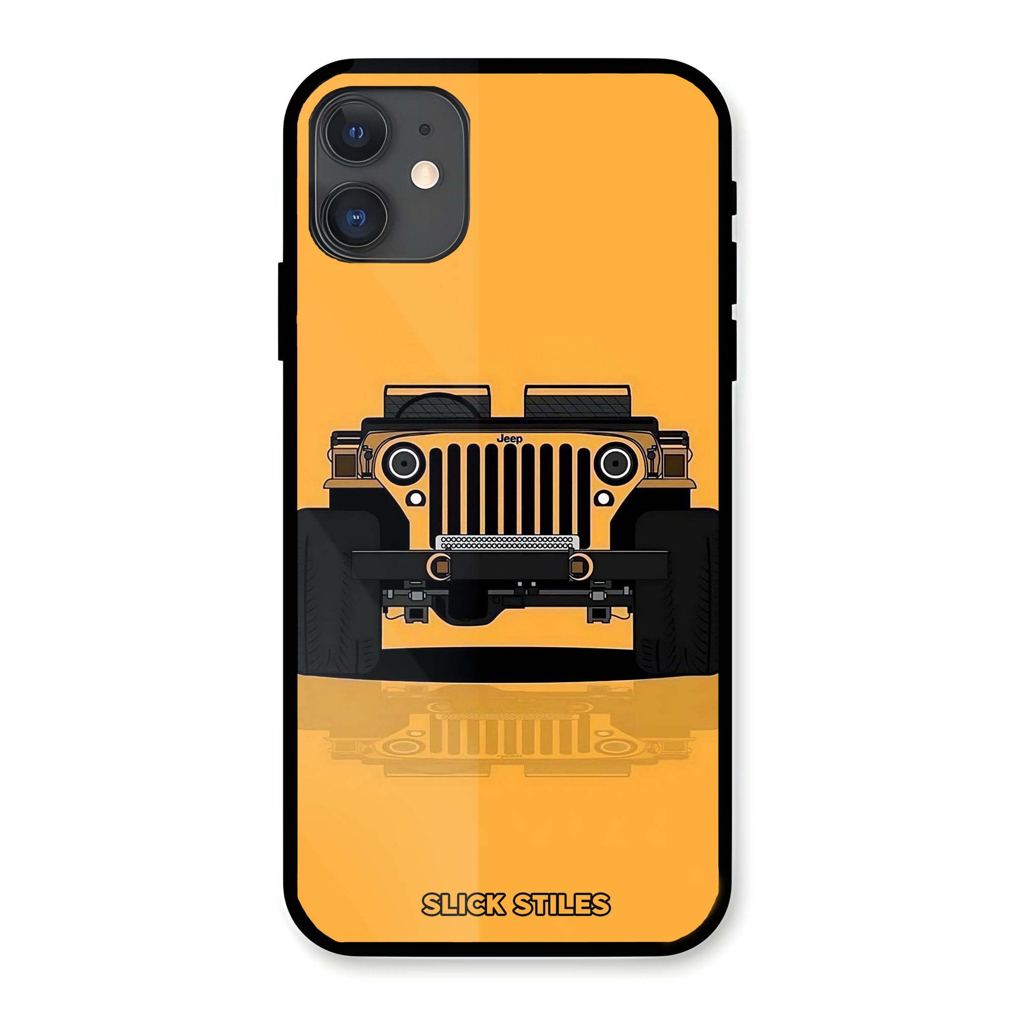 Open Jeep Glass Case