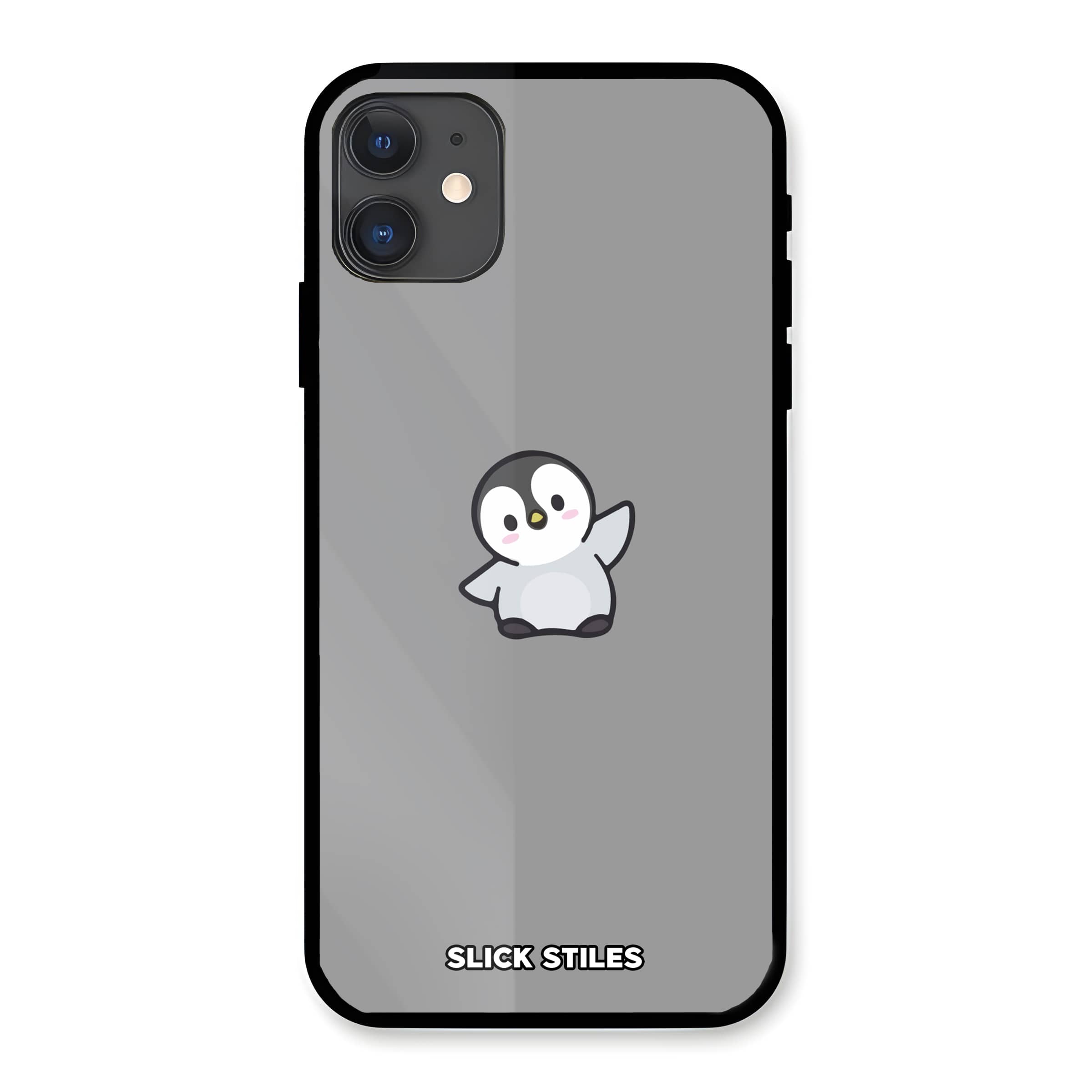 Penguin Glass Case
