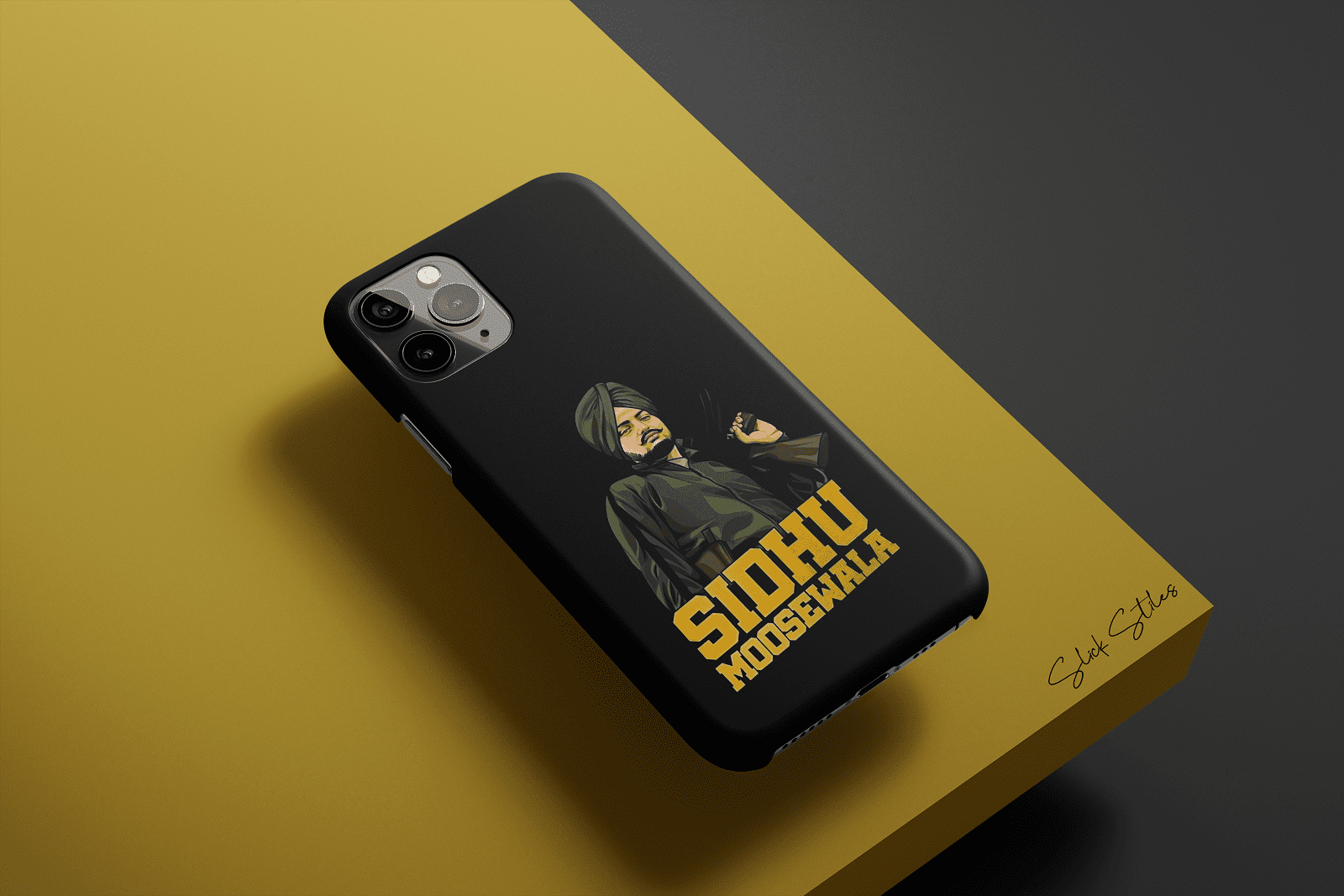 Sidhu Moosewala Gun Phone Case