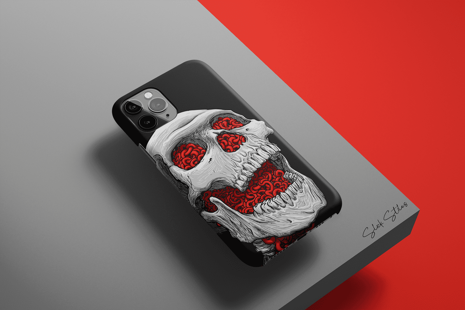 Skull Nerves Phone Case