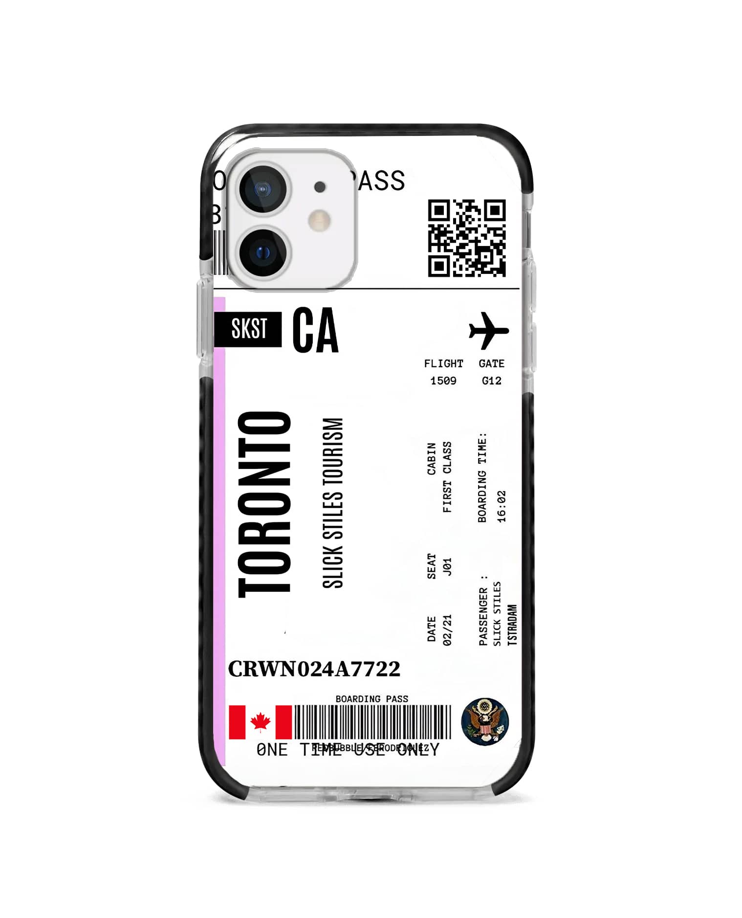 Ticket Custom Stride Case