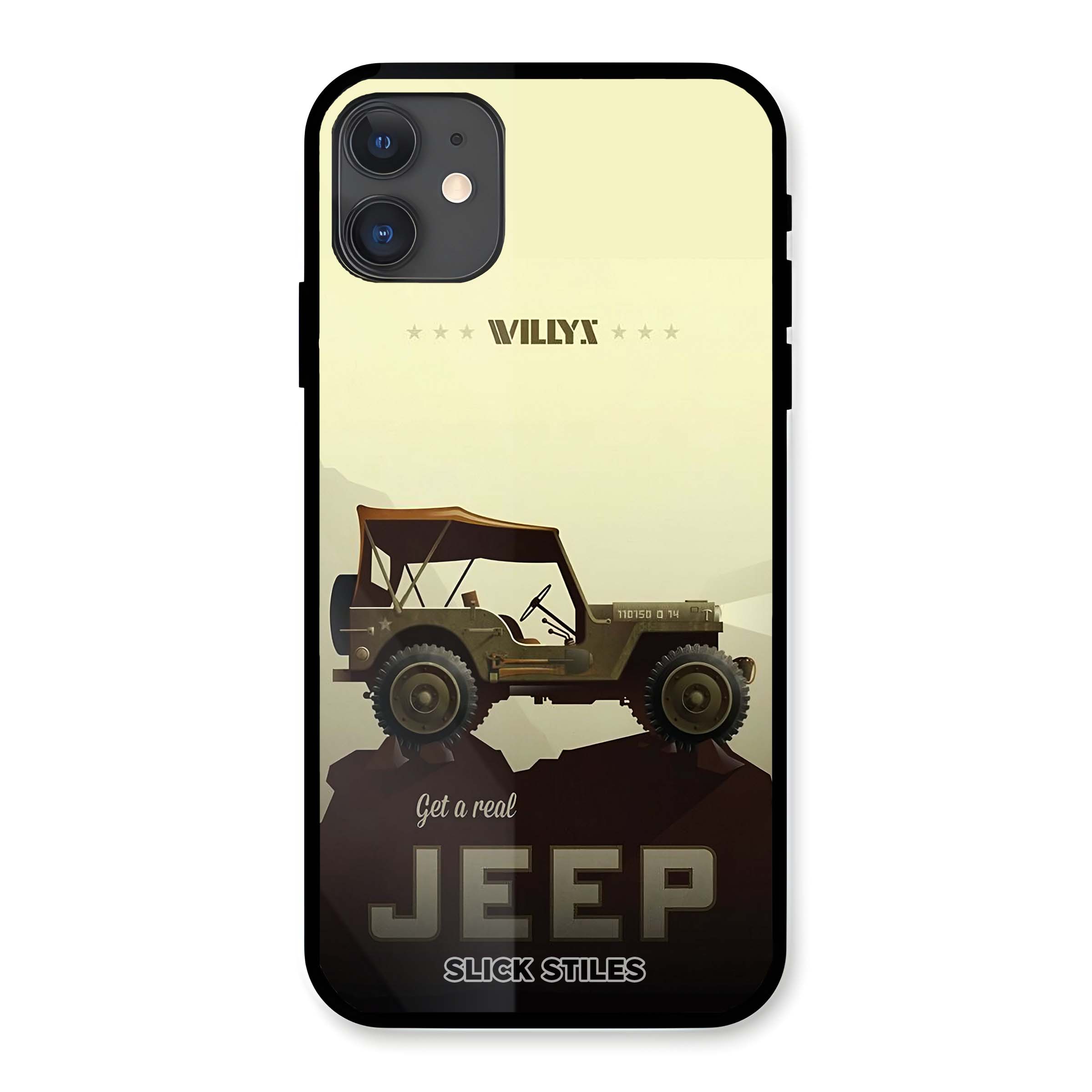 Willy Jeep Glass Case