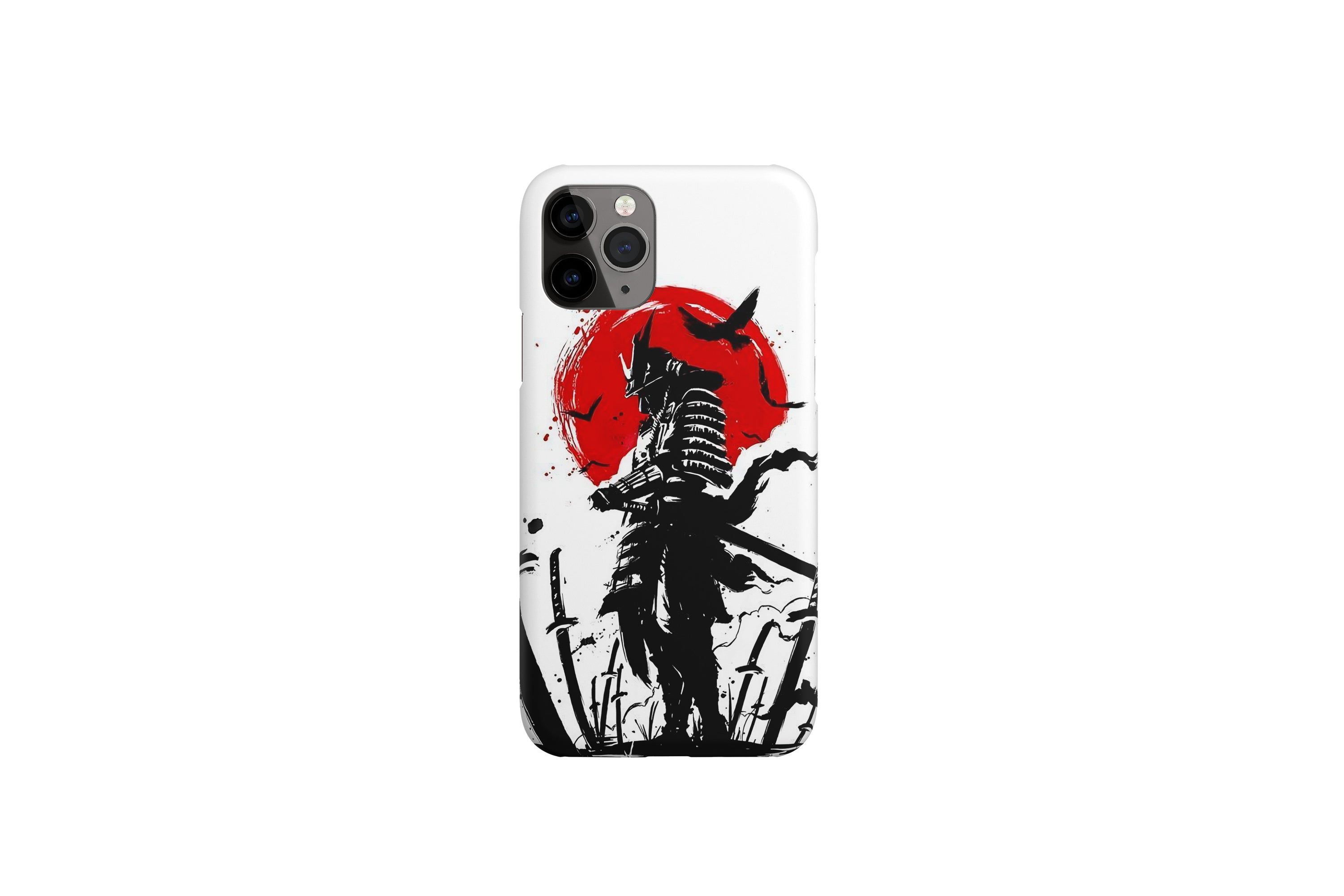 White Samurai Phone Case