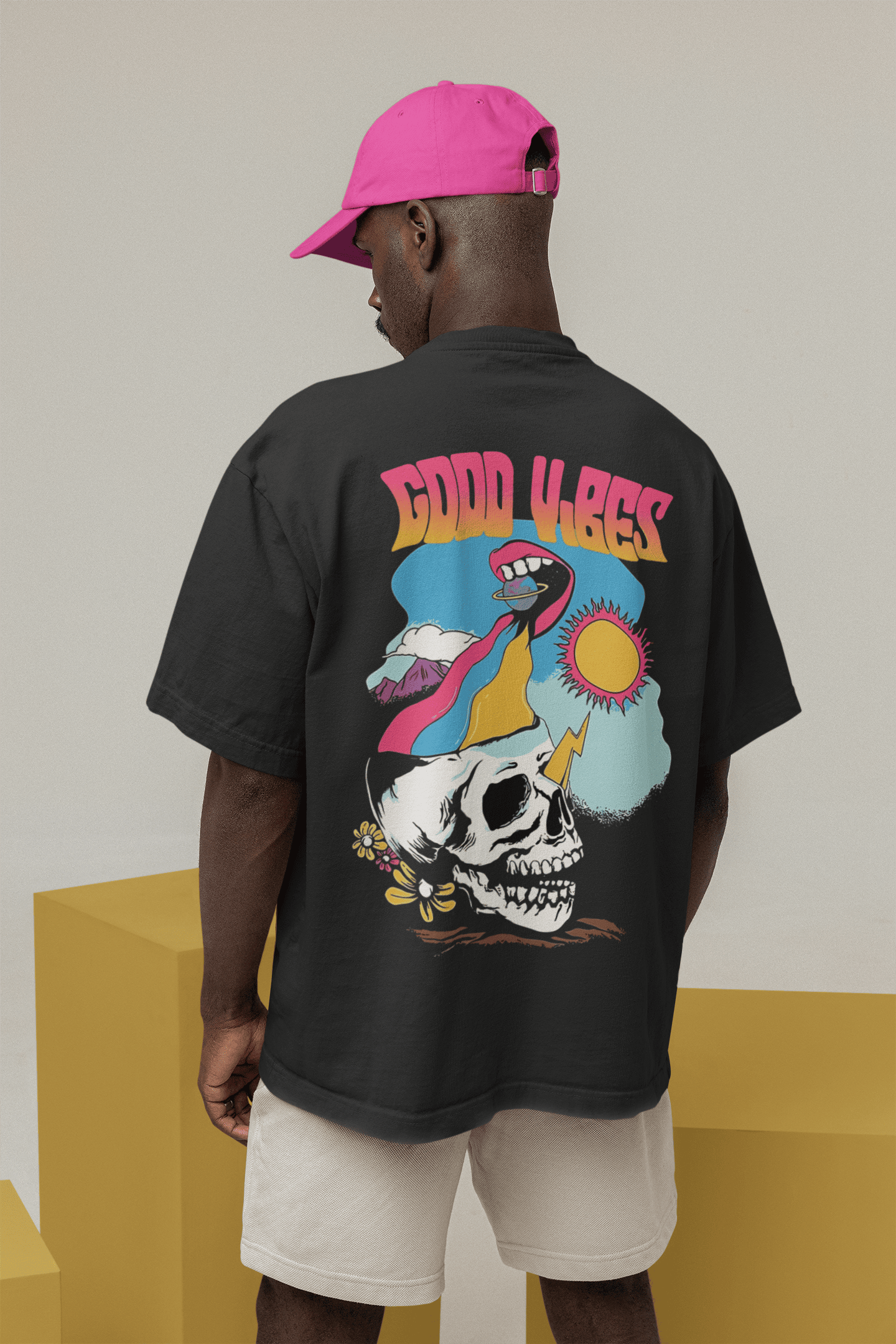 Good Vibes Oversized T-Shirt