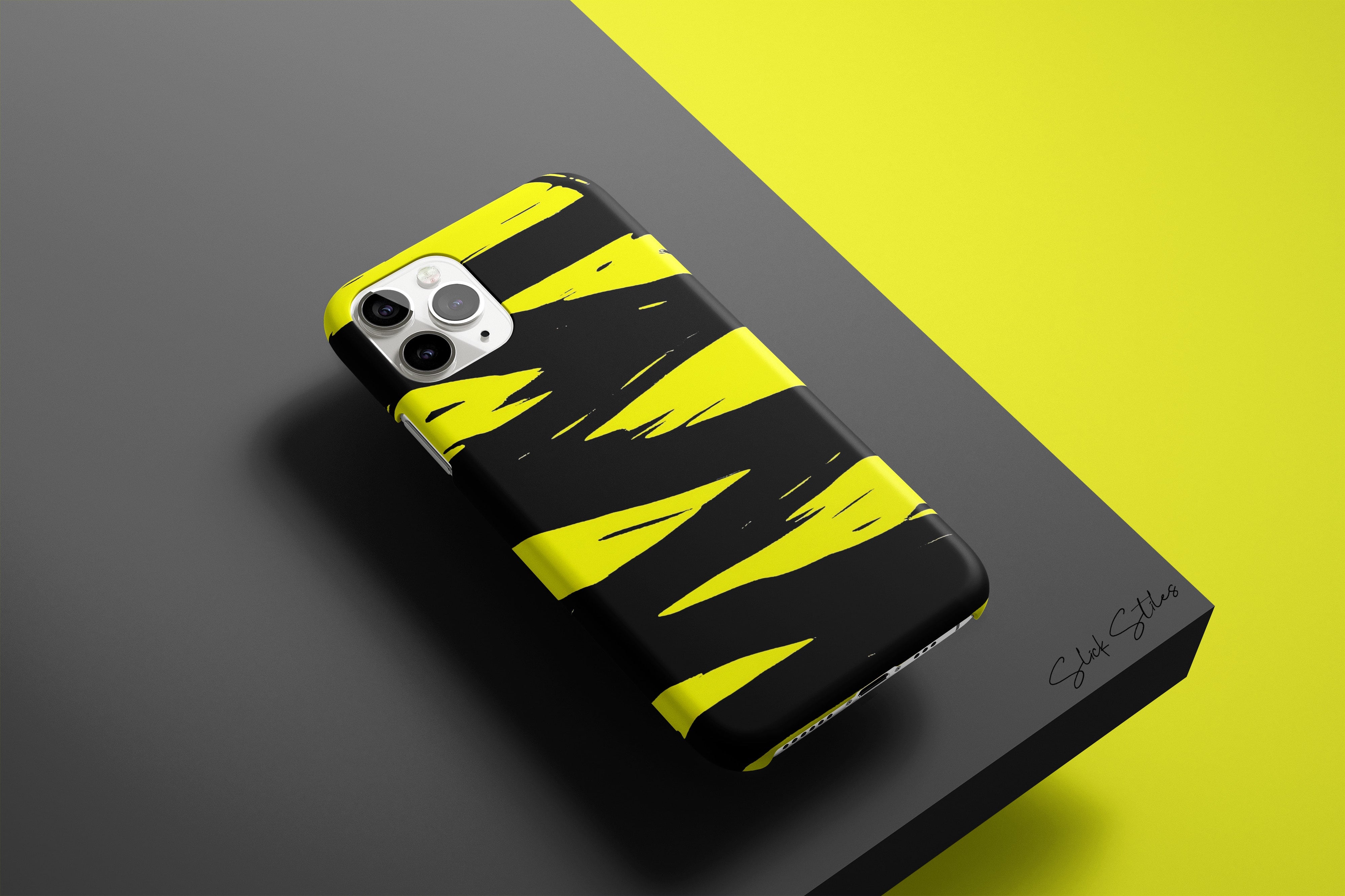 Black n Yellow Phone Case