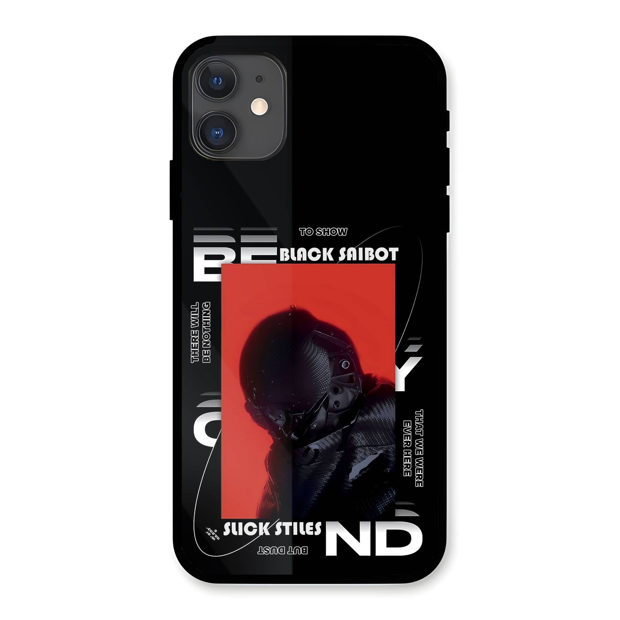 Black Saibot Glass Case