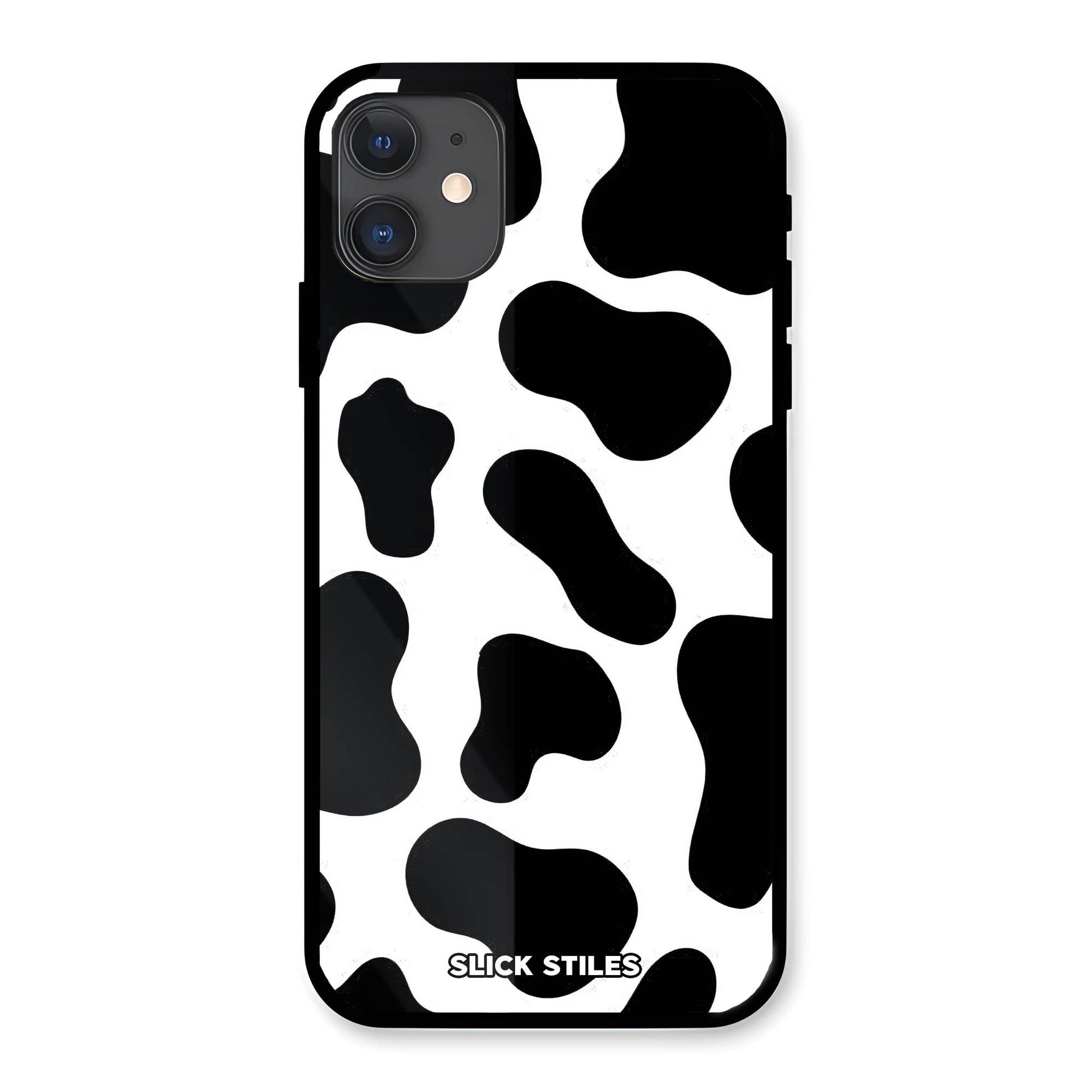 Black Spots Glass Case