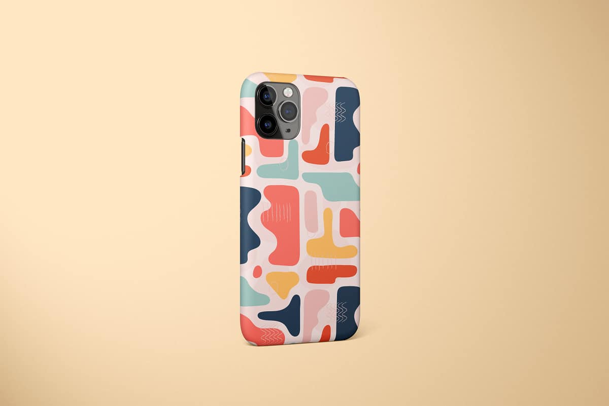 Blocky Abstract Pattern Case