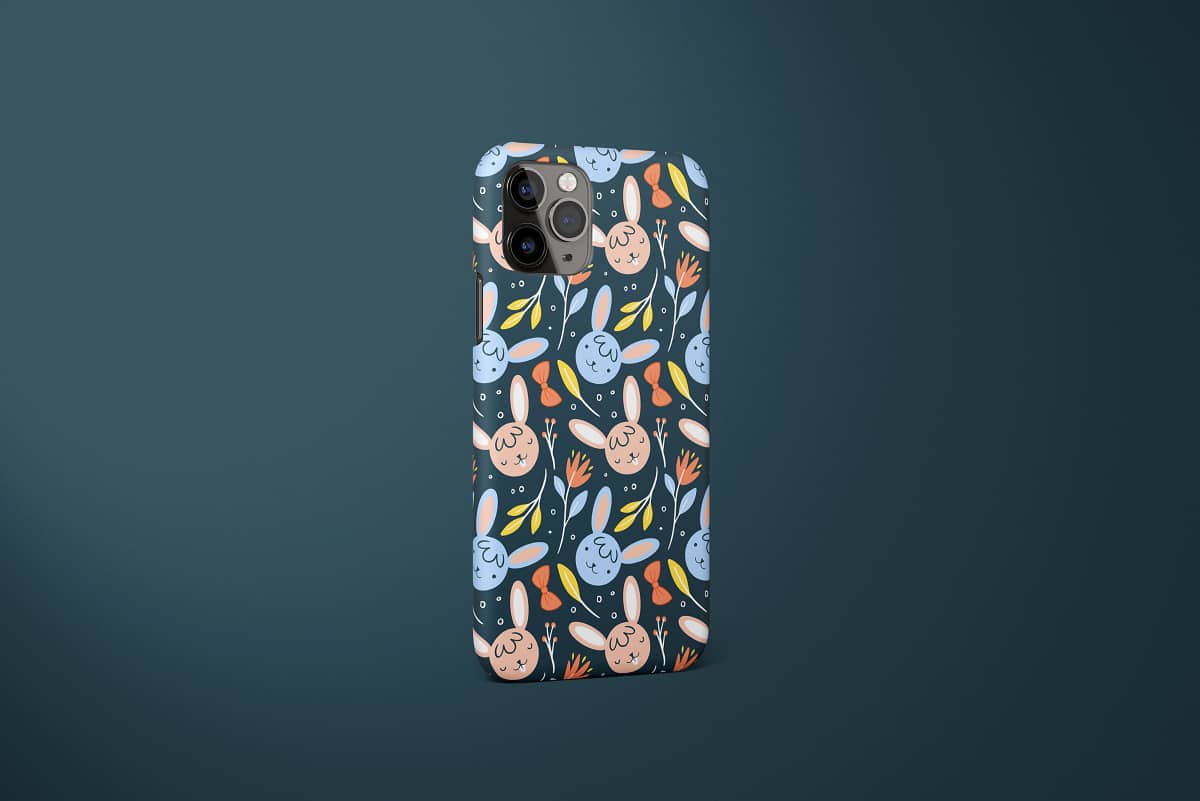 Bunny Pattern Phone Case
