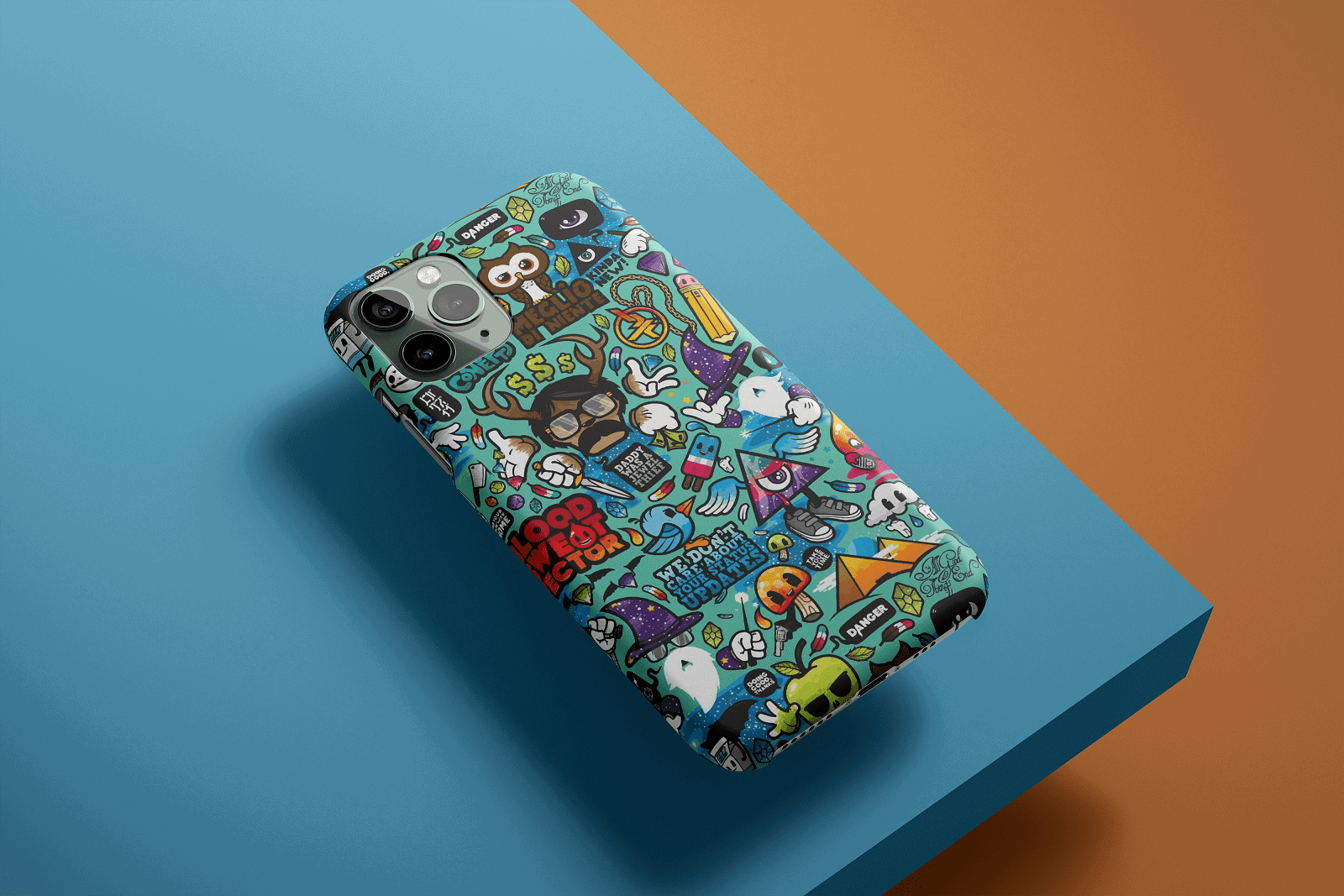 Cartoon Collage - 2 Phone Case