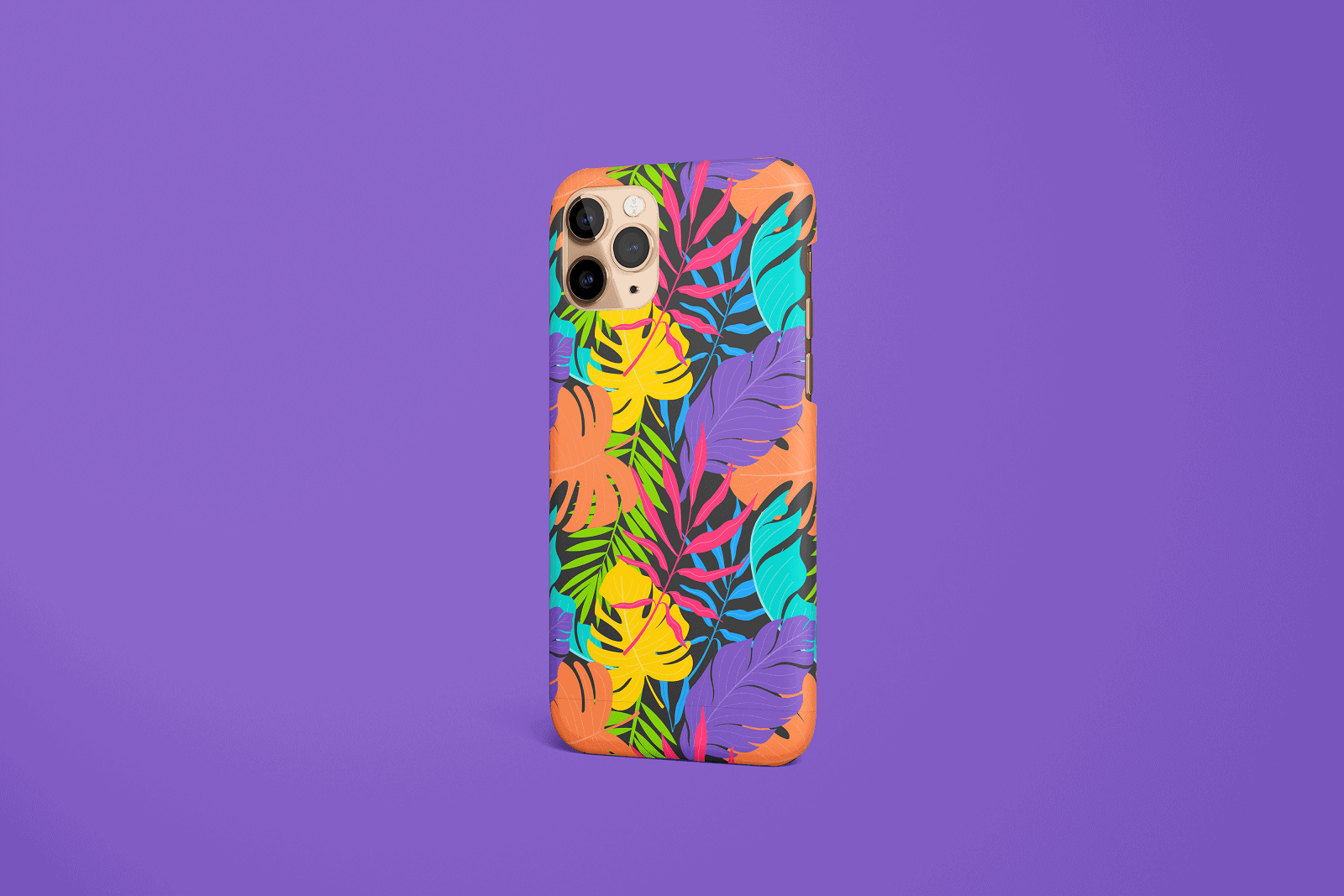 Dark Leafy Phone Case