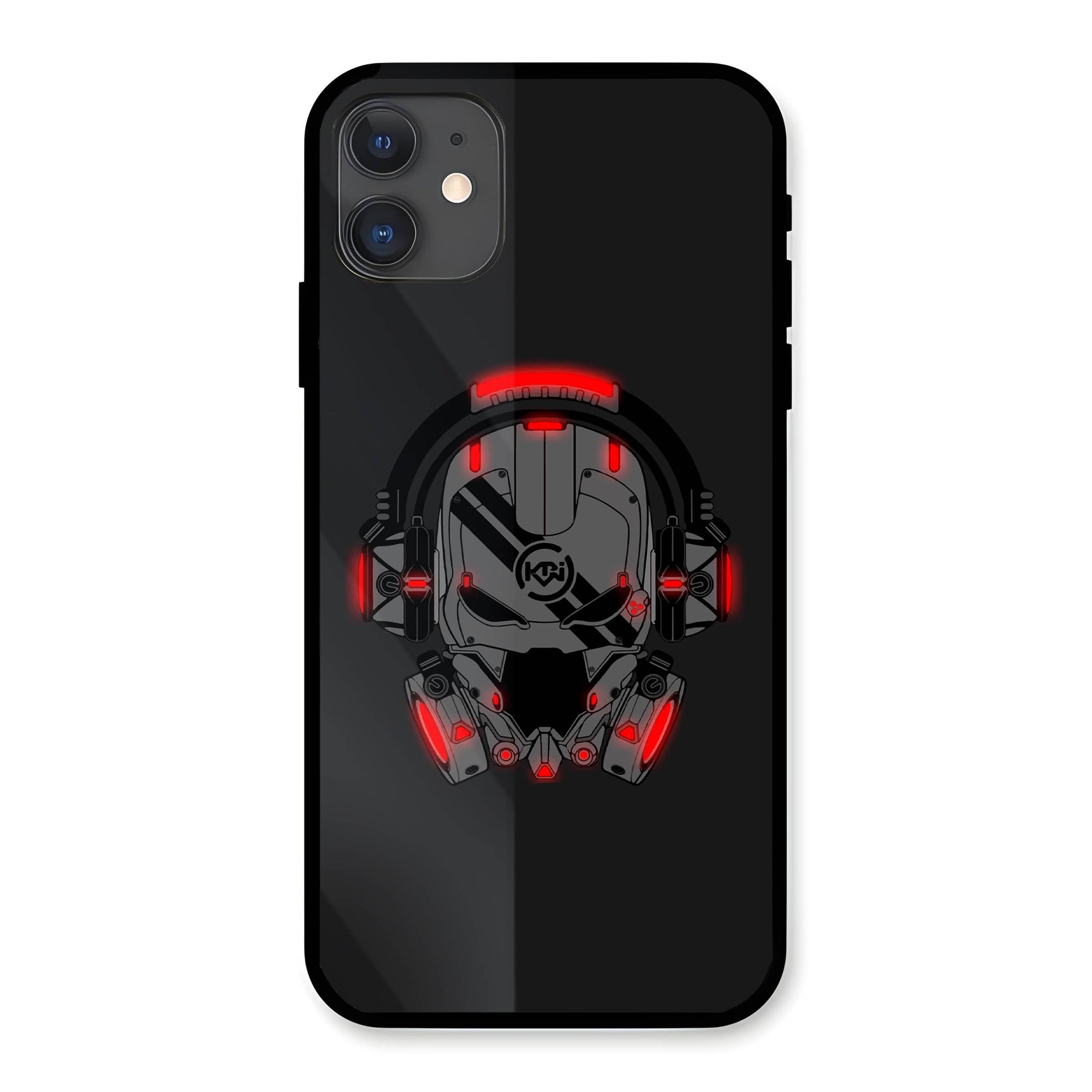 Death Trooper Black Glass Case