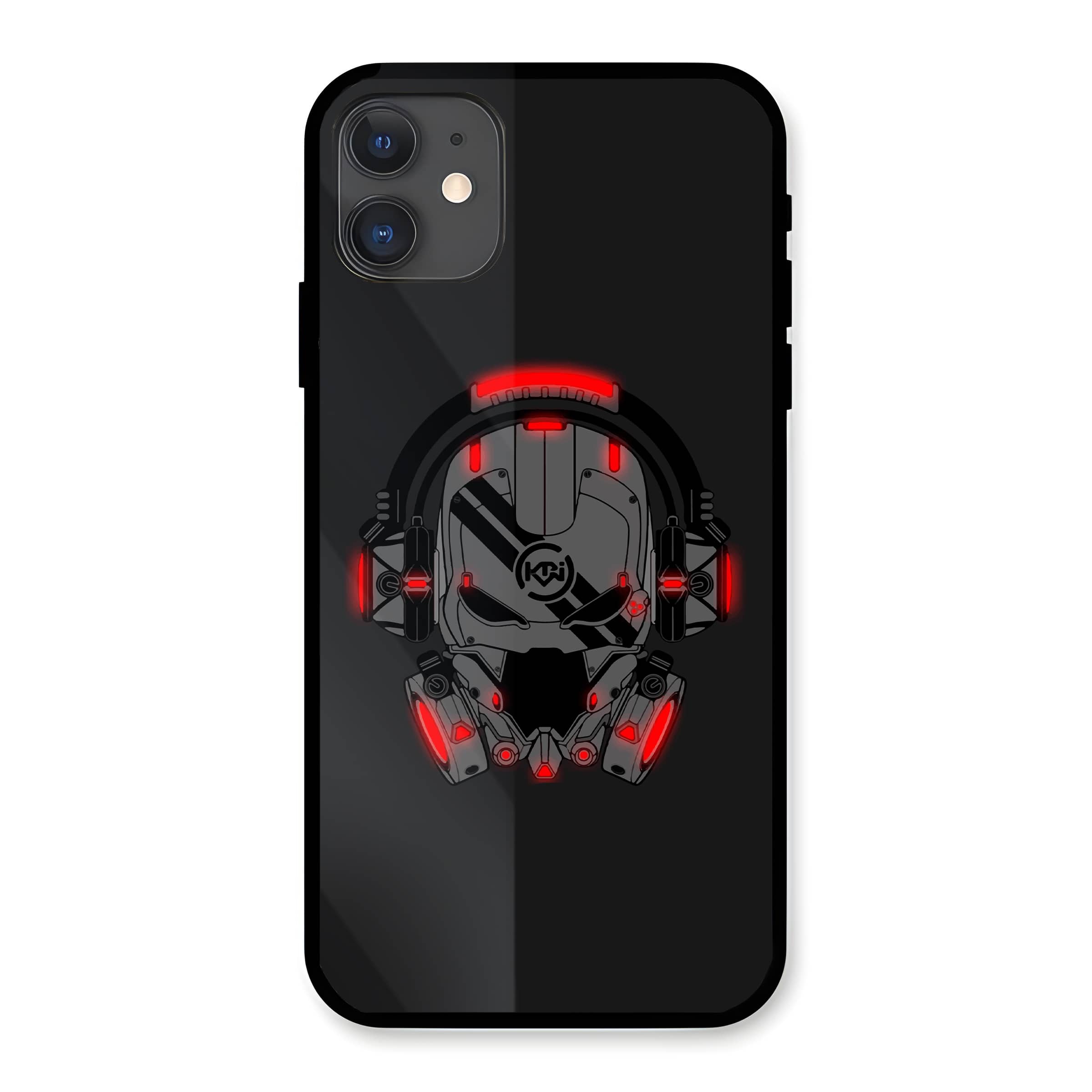 Death Trooper Black Glass Case