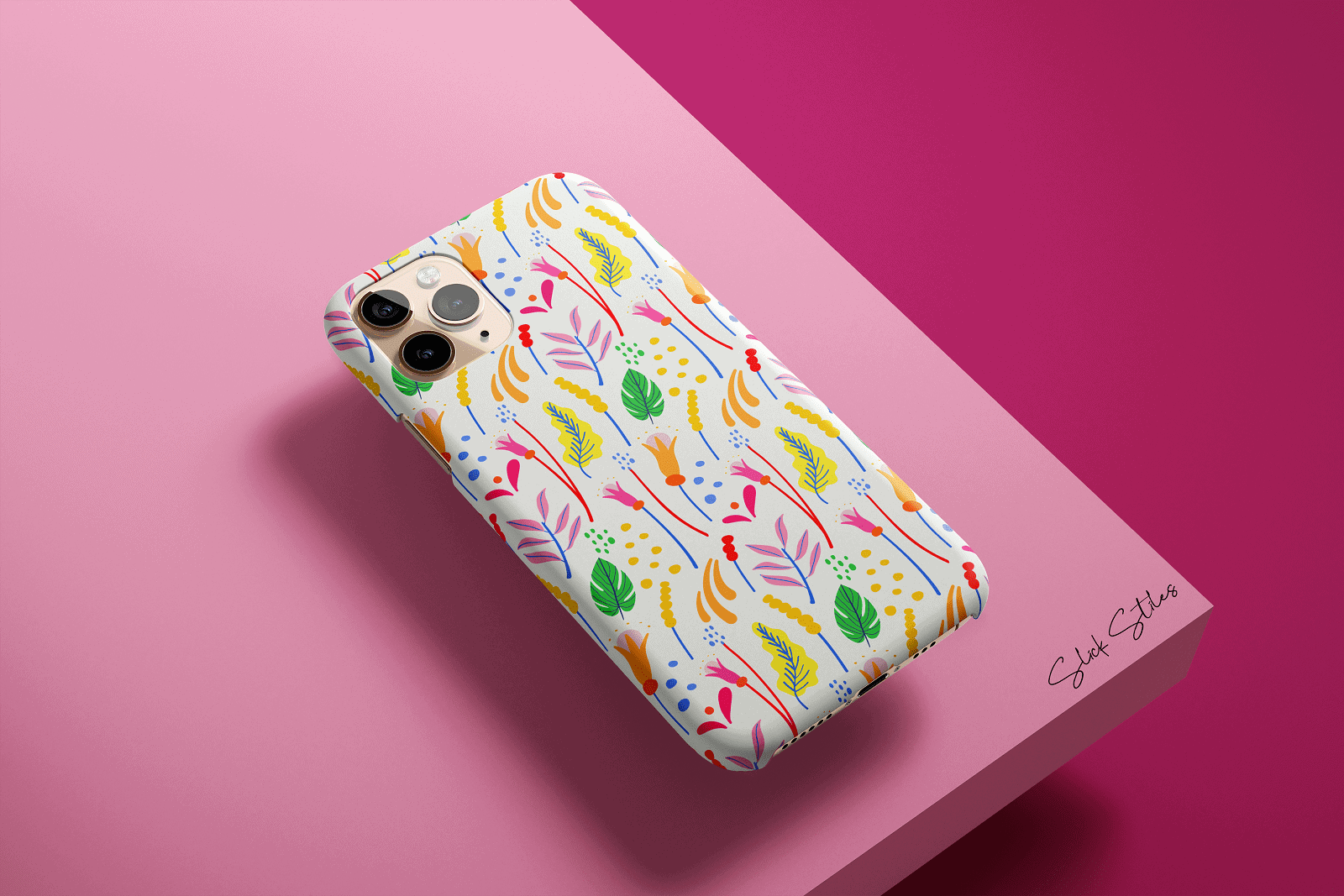 Exotic Floral Art Pattern Phone Case