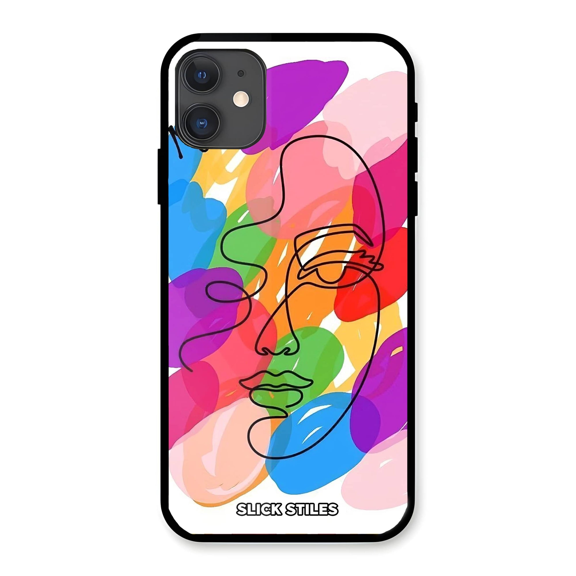 Lady Color Art Glass Case