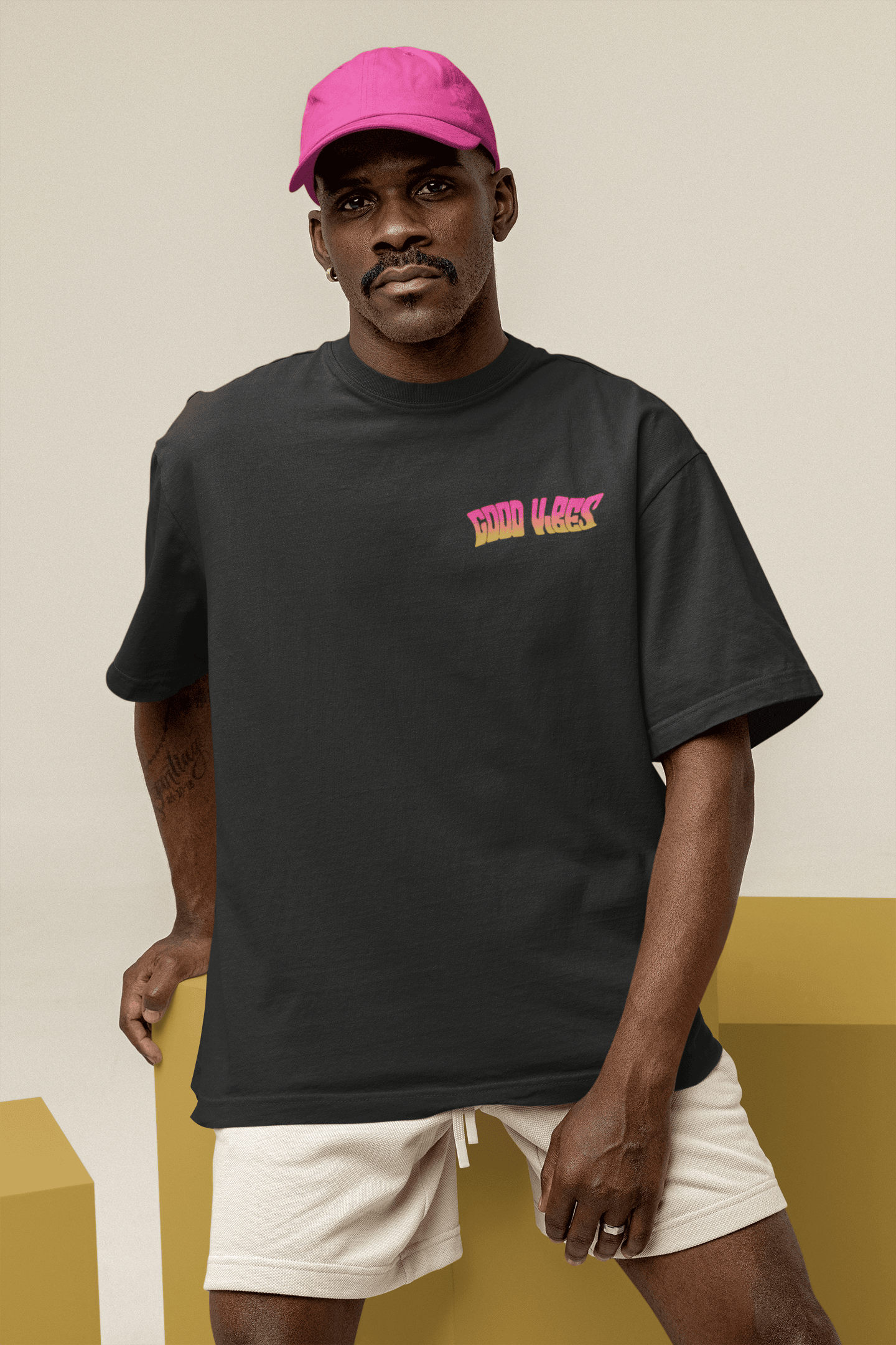 Good Vibes Oversized T-Shirt