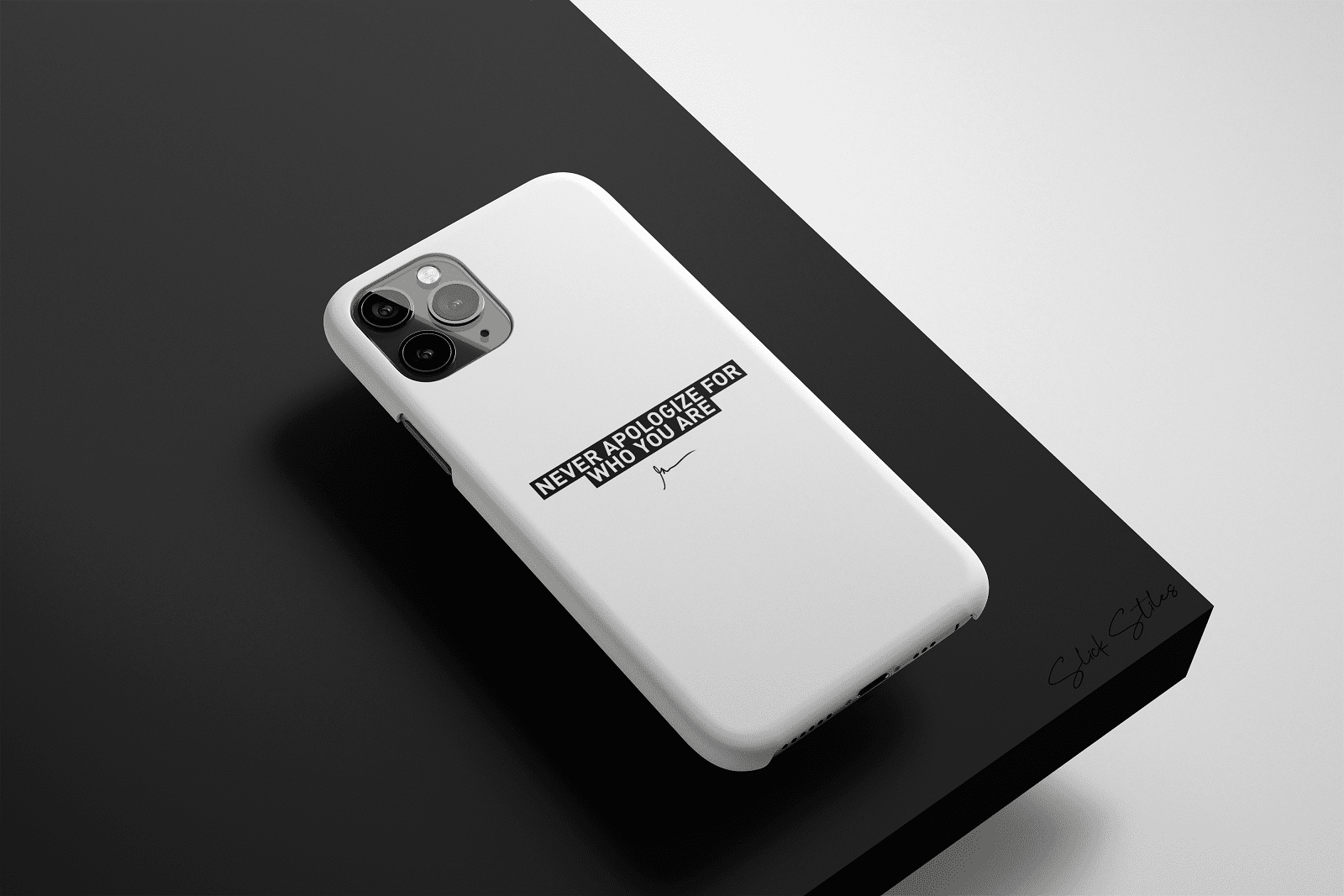 Never Apologize Phone Case