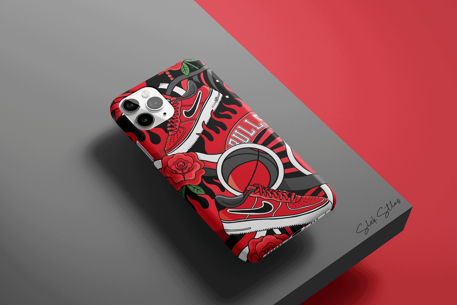Nike Red Cover Phone Case