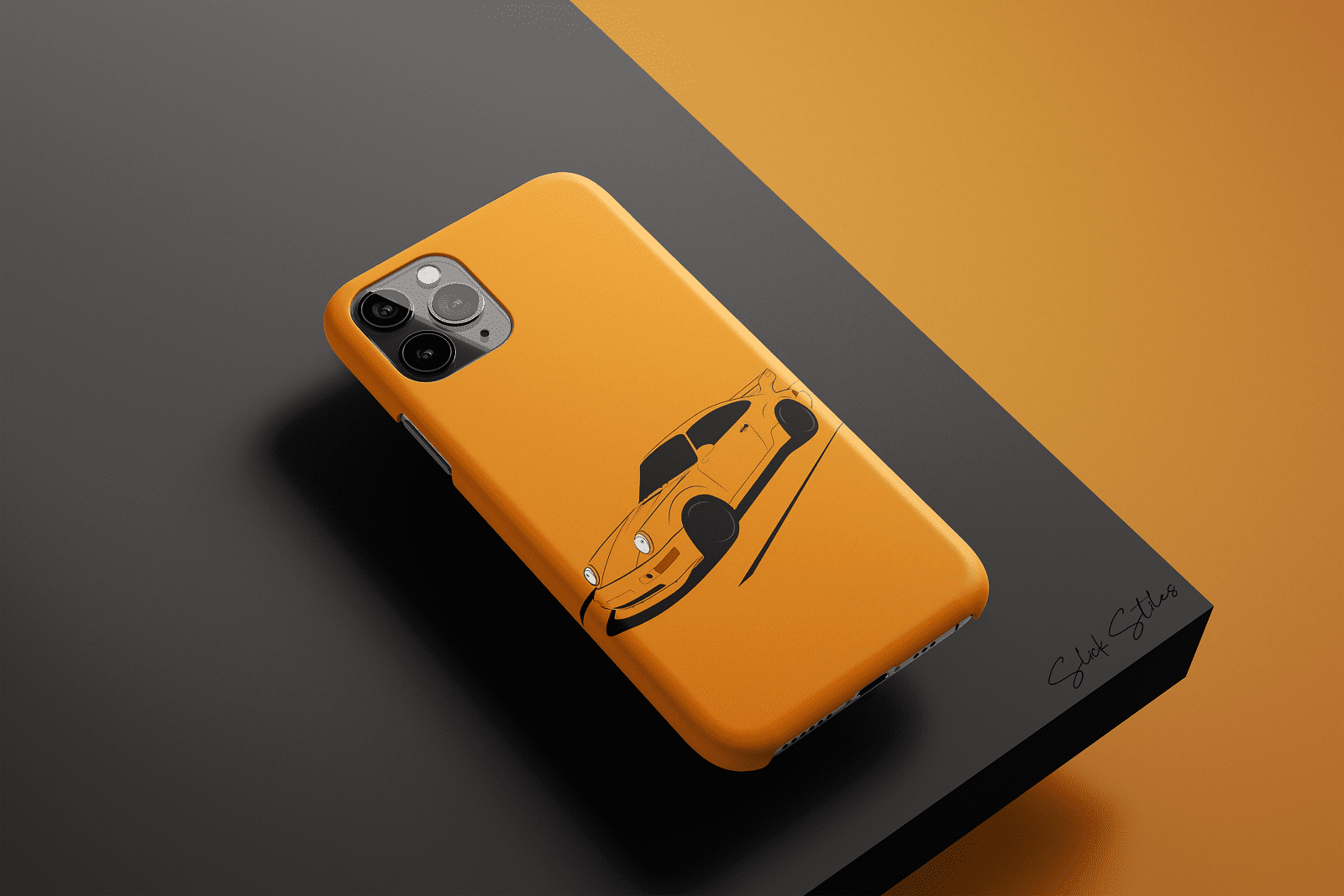 Porsche Yellow Case