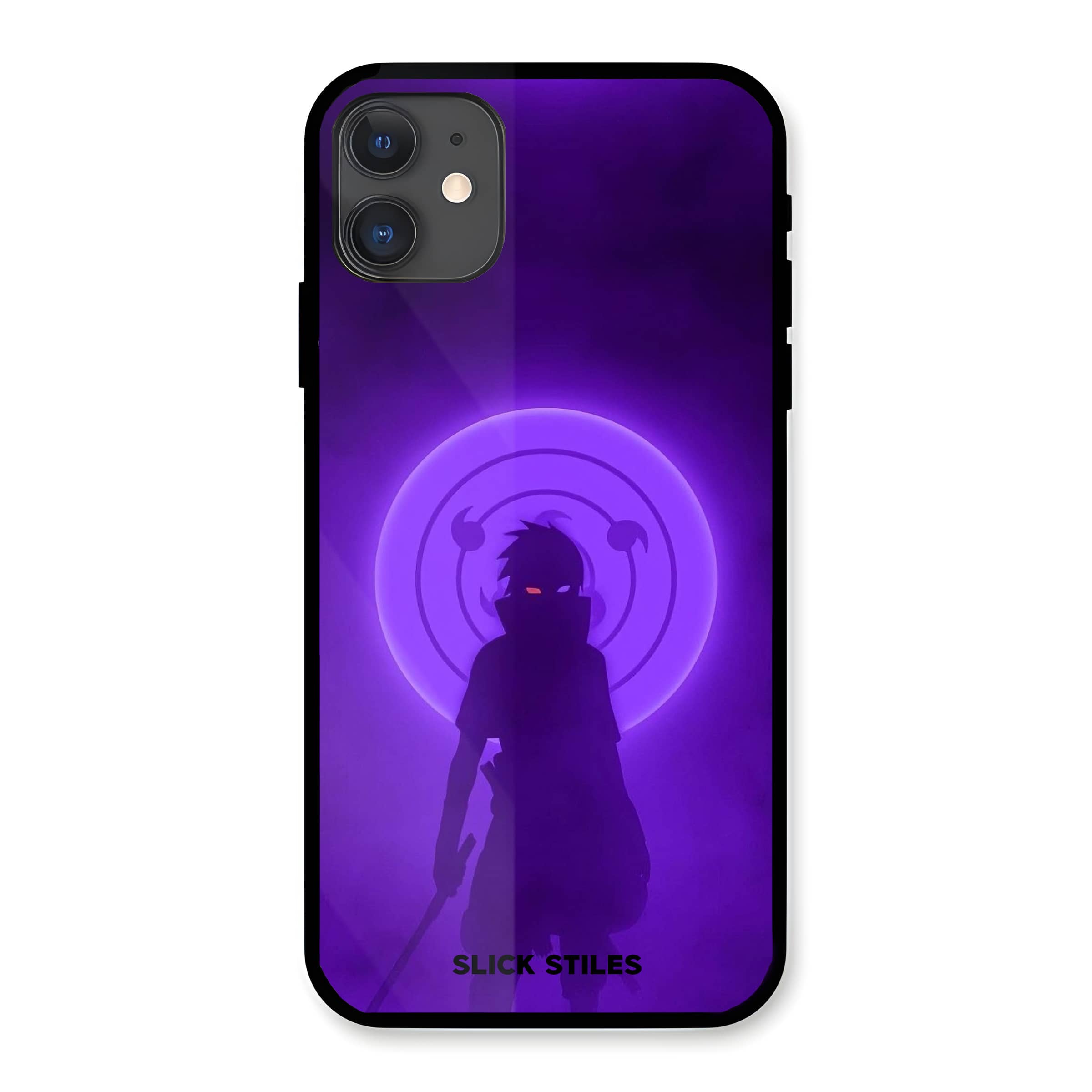 Purple Naruto Glass Case