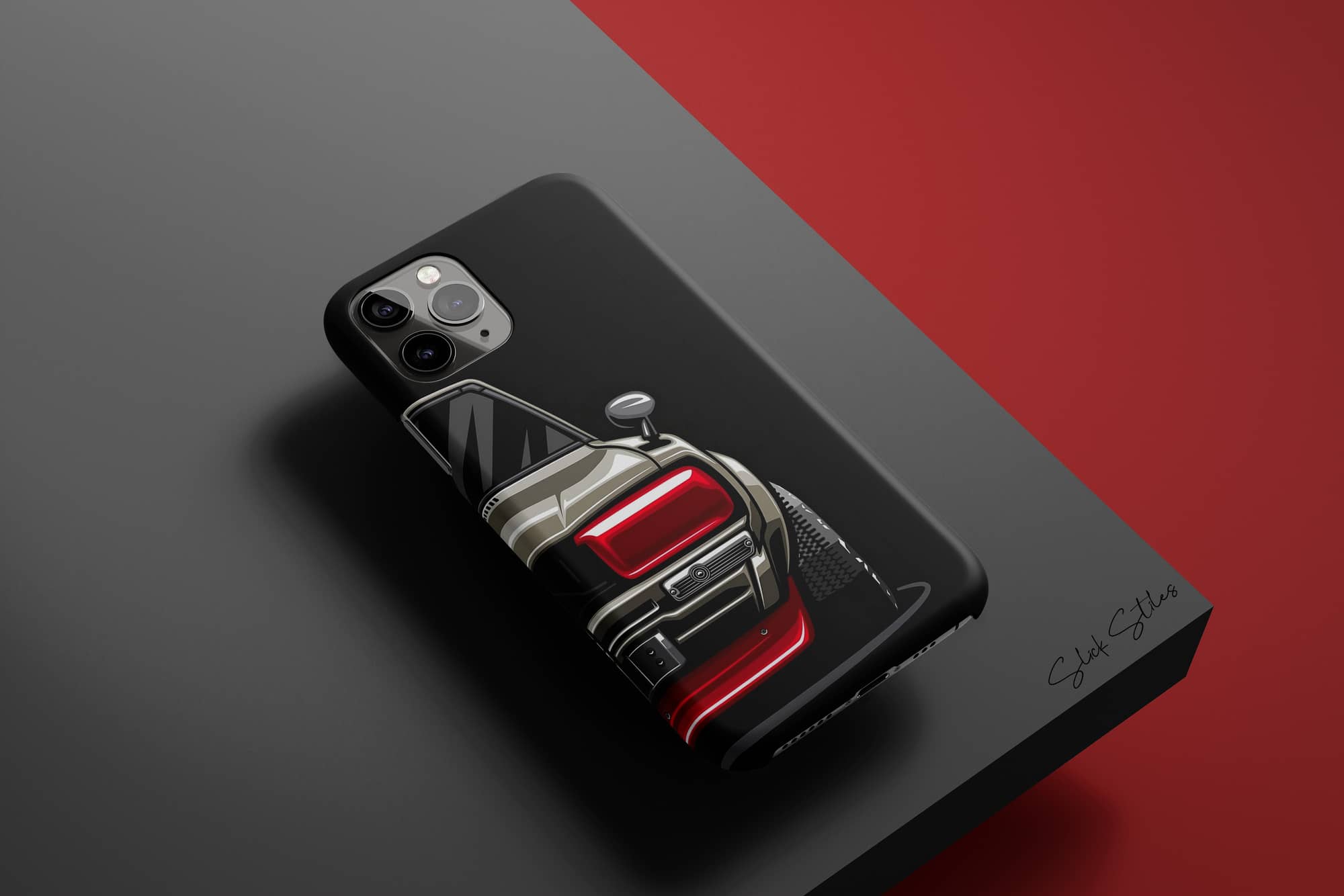 Red Eyed Car Phone Case