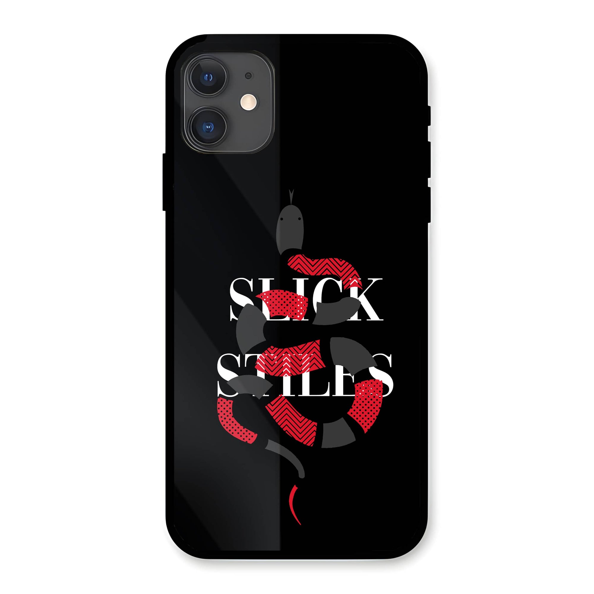 Signature Serpentes Black Glass Case