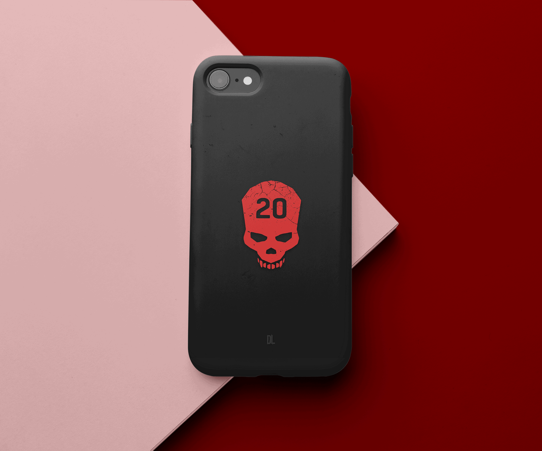 Red Skull Phone Case