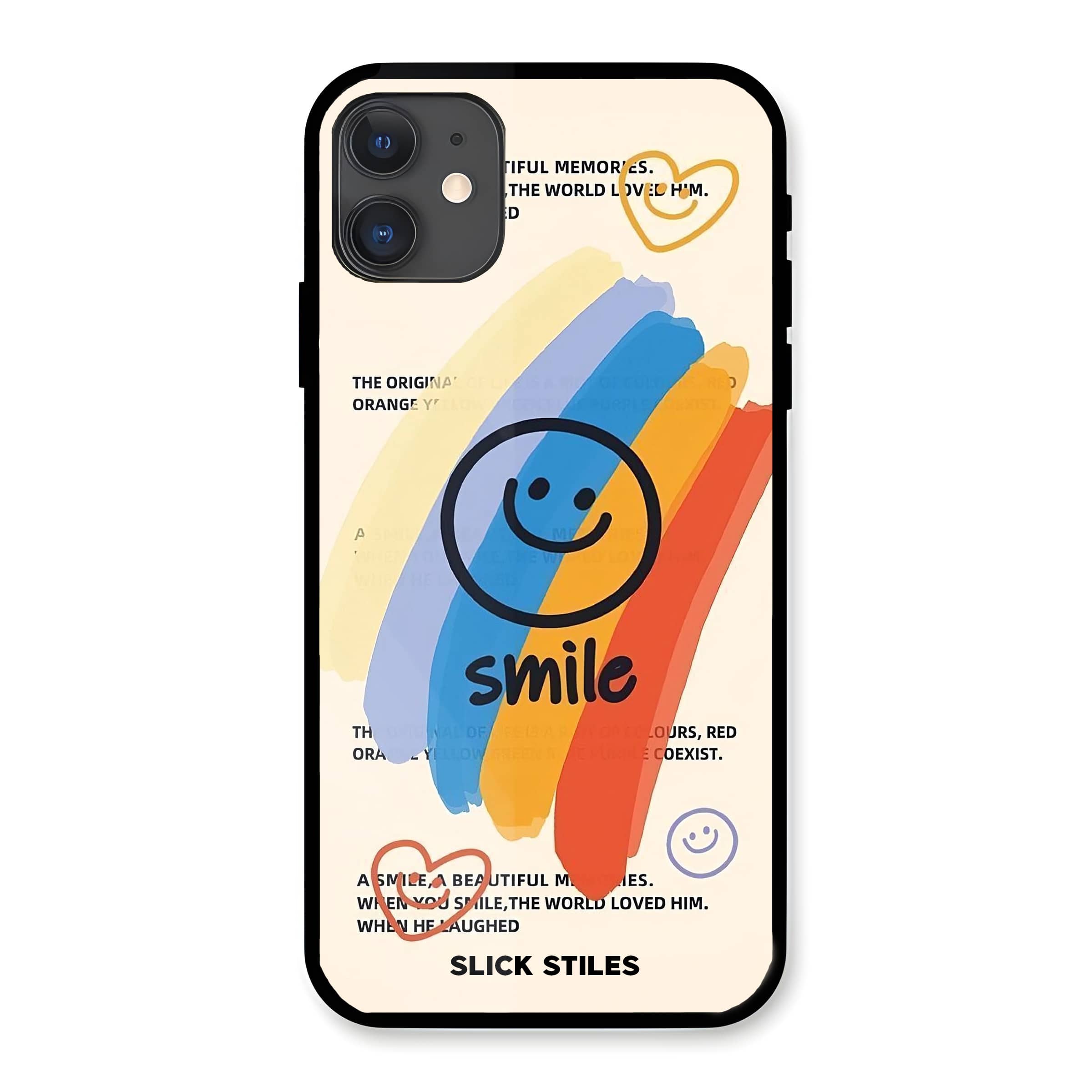 Smile Glass Glass Case