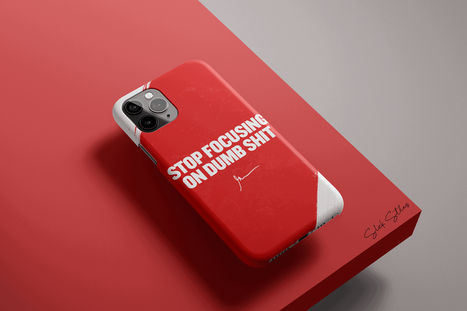 Stop Focusing Phone Case
