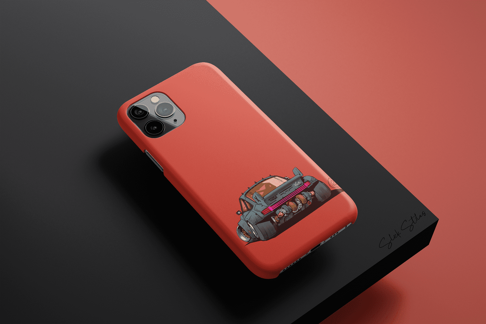 Porsche Turbo Back Case