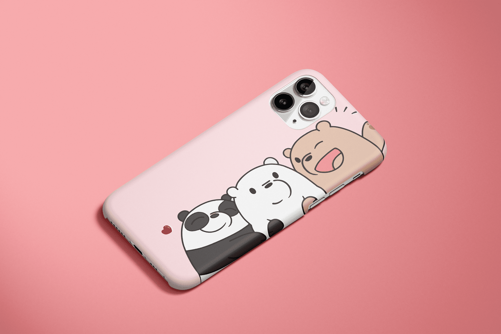 We Bare Bears Side Cut Case