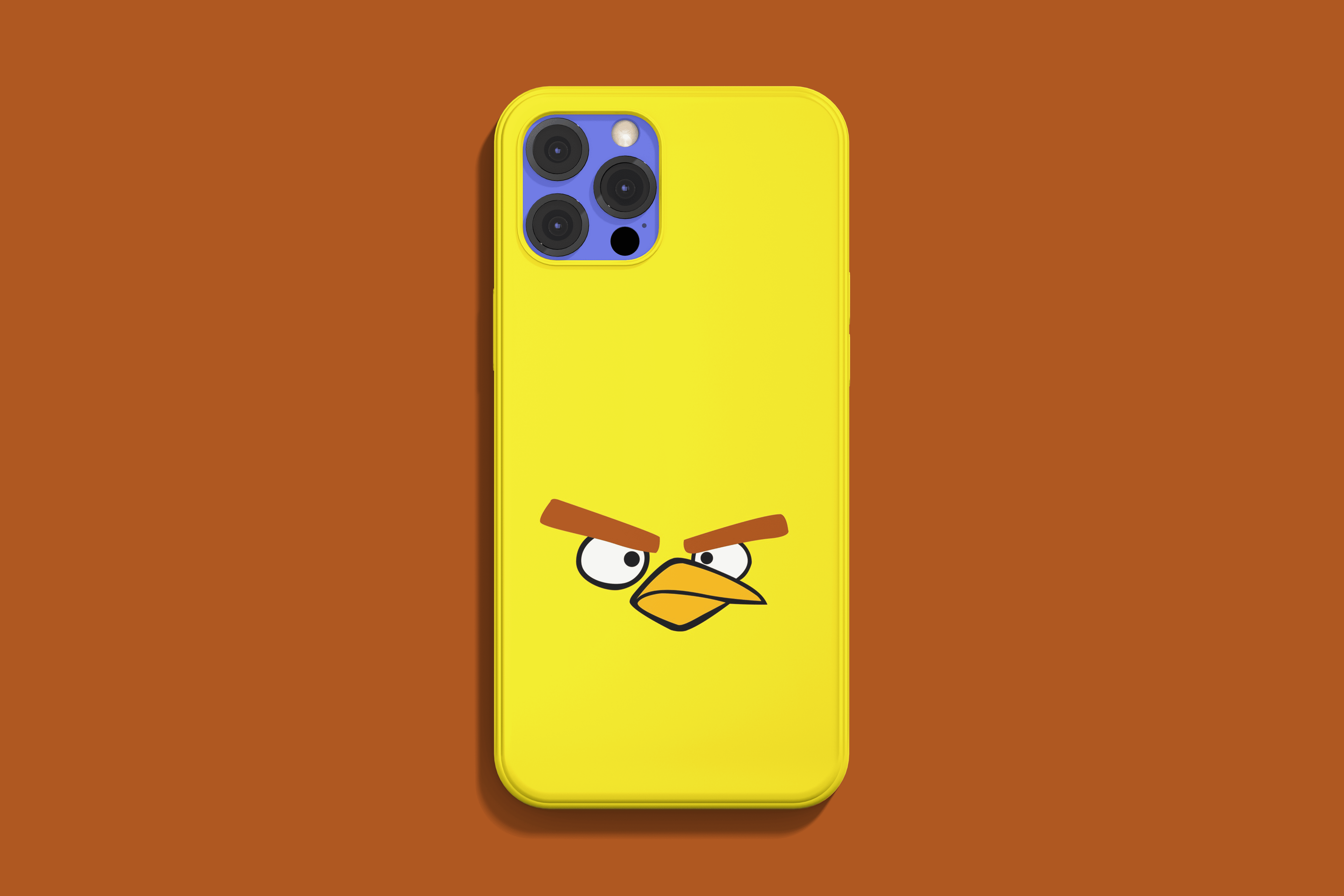 Angry Bird Yellow Phone Case