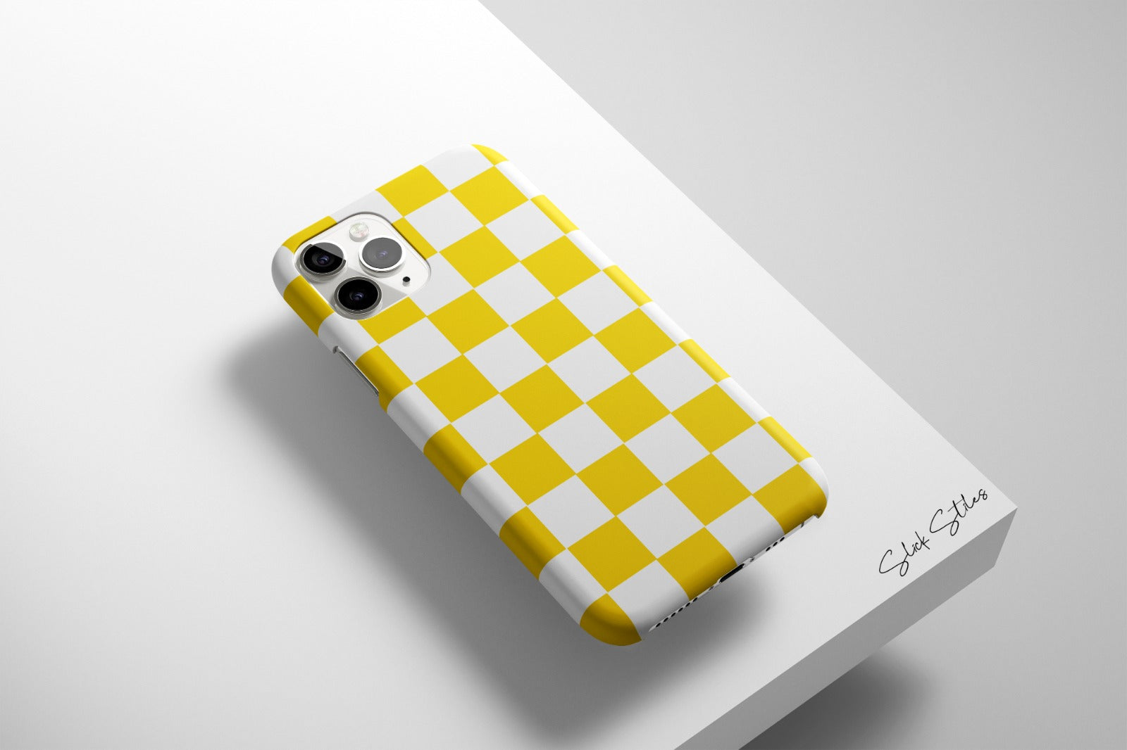 Yellow Blocks Phone Case