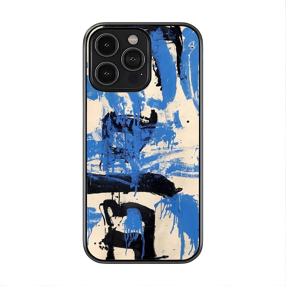 Splashed Art Glass Case