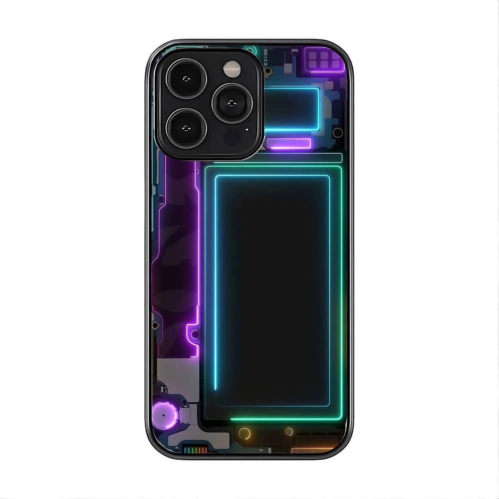 Colorful Hardware Glass Case