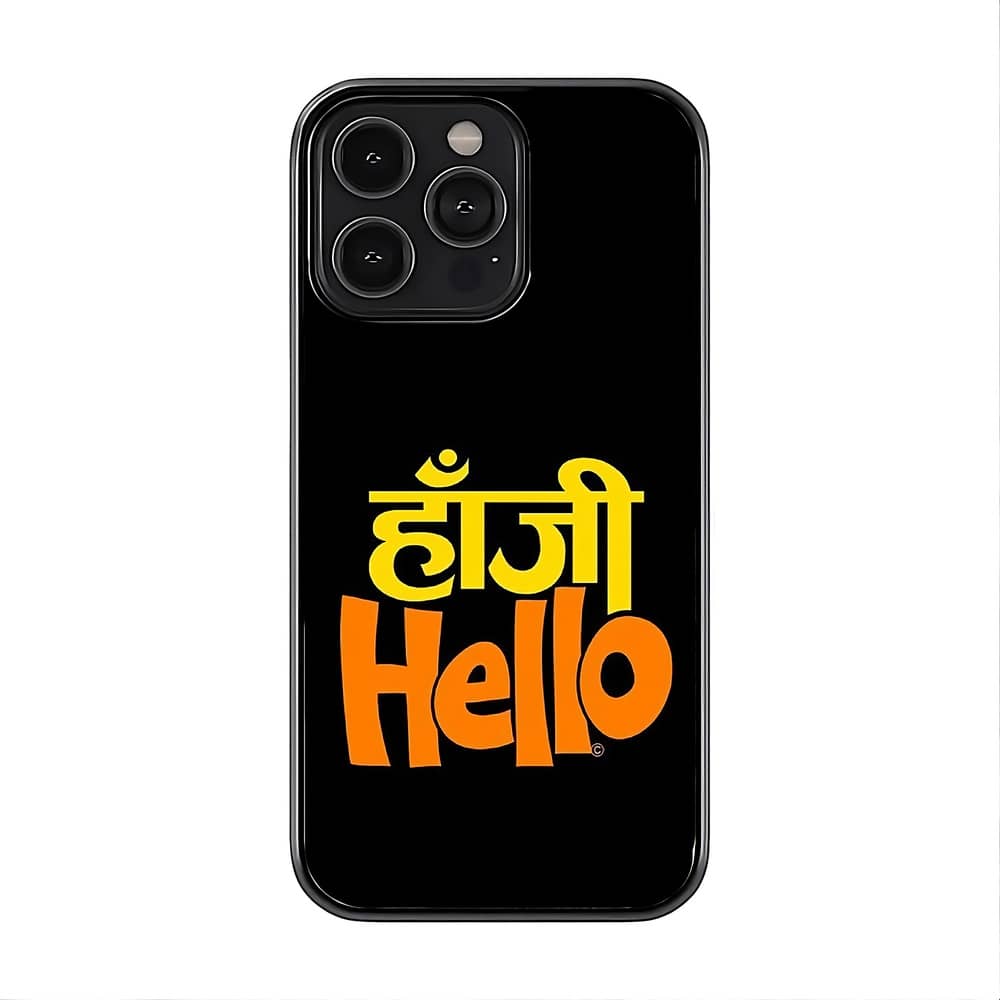 Hanji Hello Glass Case