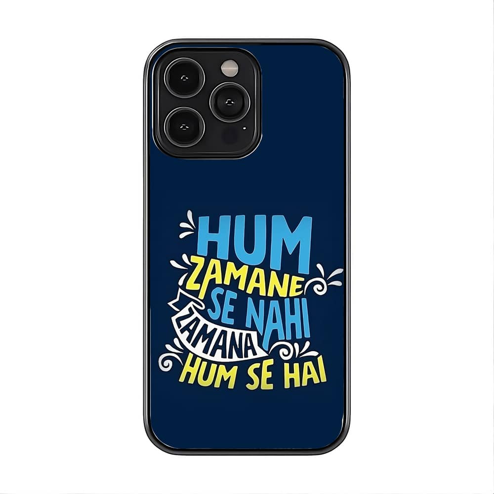 Zamane Se Nahi Glass Case