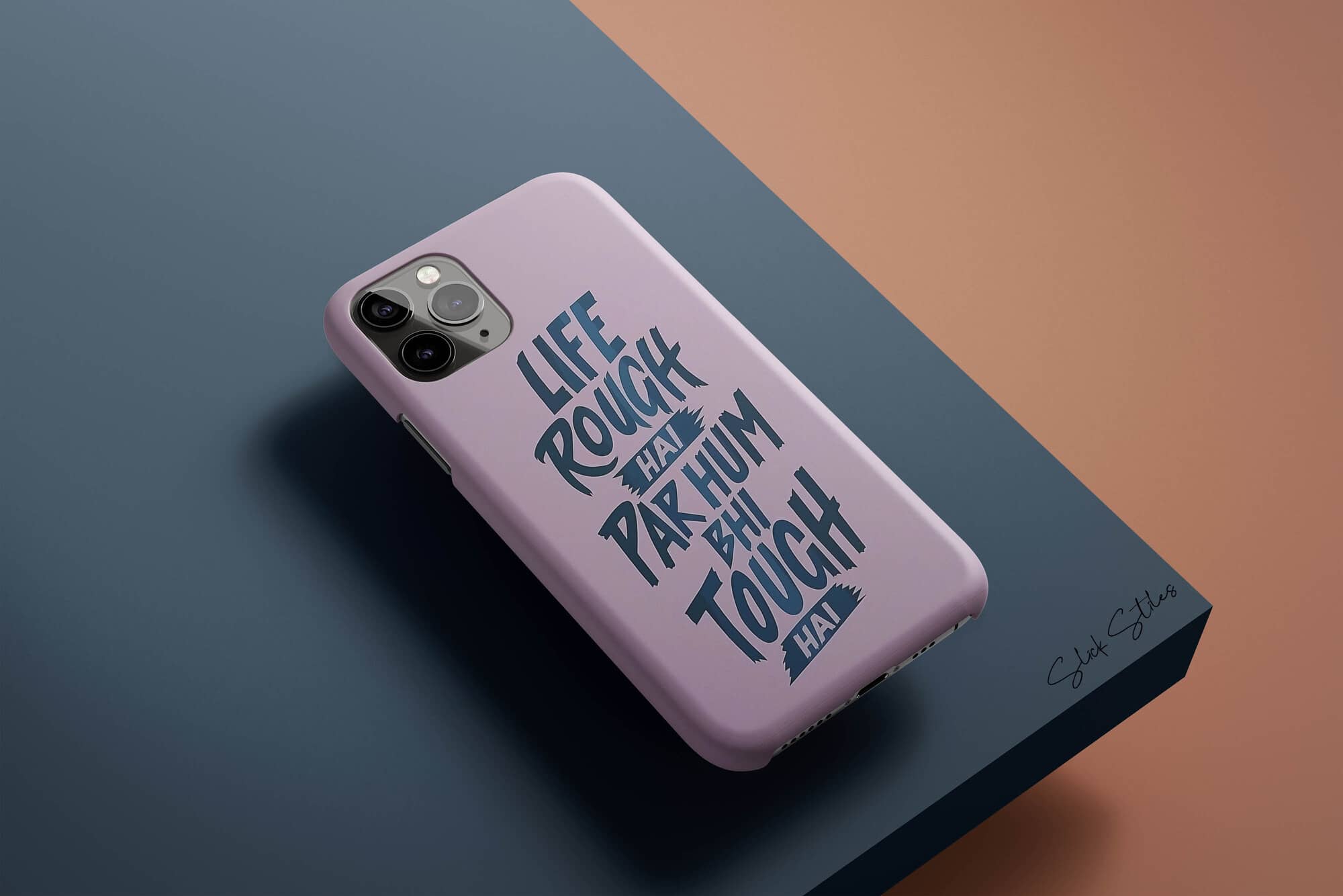 Life Rough Par Hum Tough Phone Case - Slick Stiles