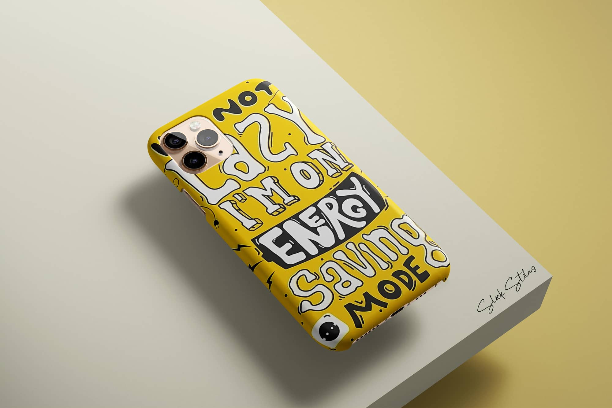 Not Lazy Phone Case - Slick Stiles