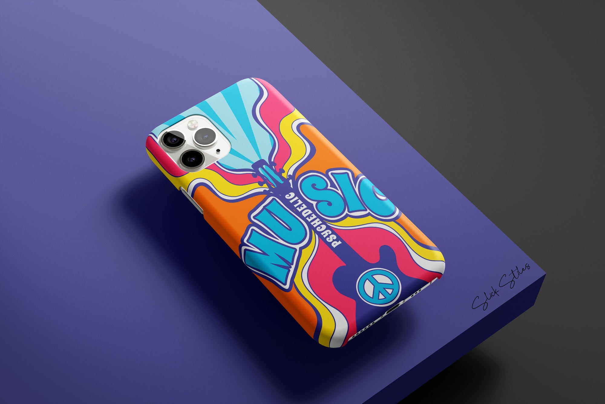 Psychedelic Music Phone Case - Slick Stiles