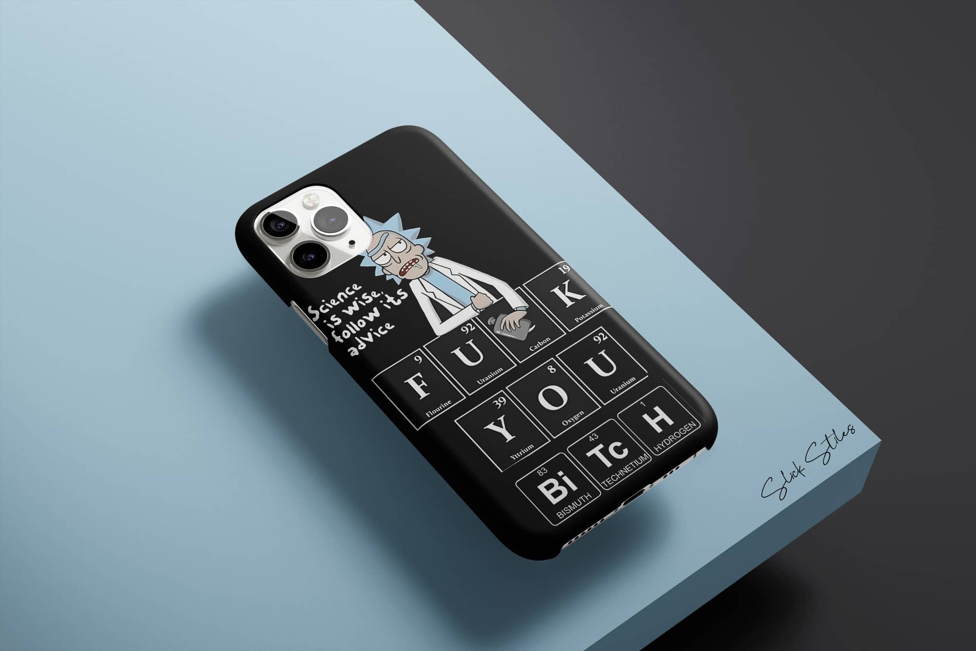 Science Is Wise Phone Case - Slick Stiles